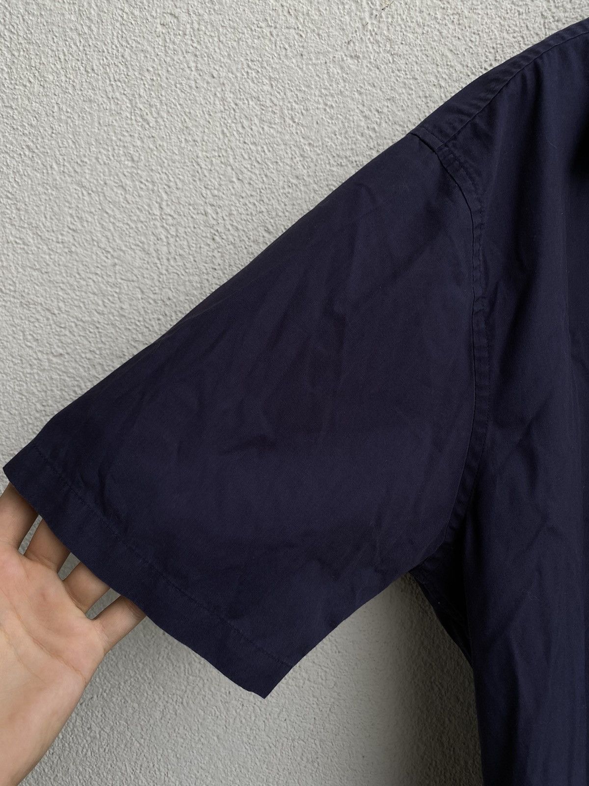 Yves Saint Laurent Summer YSL Shirt Logo Navy Size US XXL / EU 58 / 5 - 14 Thumbnail