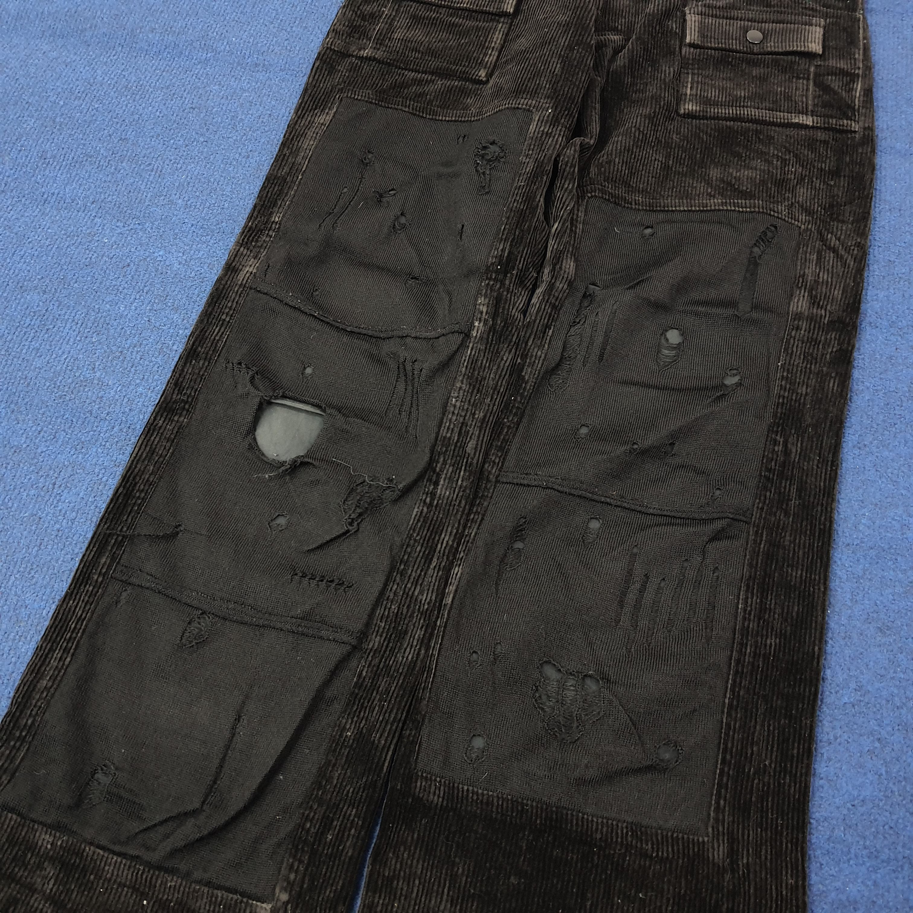 Undercover Vintage UnderCoverism Distressed Corduroy Pants C265N17 Size US 30 / EU 46 - 6 Thumbnail