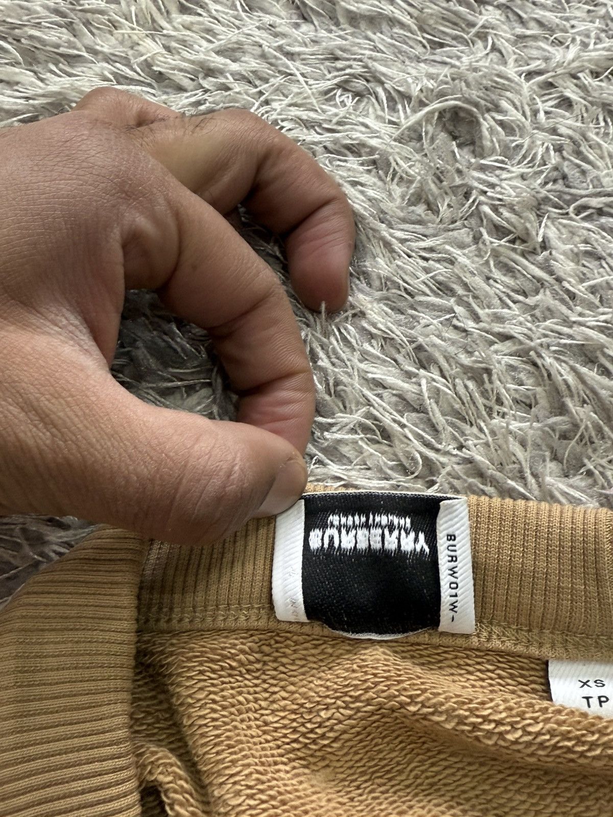 Burberry Burberry Monogram Motif Check Panel Sweatshirt Size US M / EU 48-50 / 2 - 12 Thumbnail