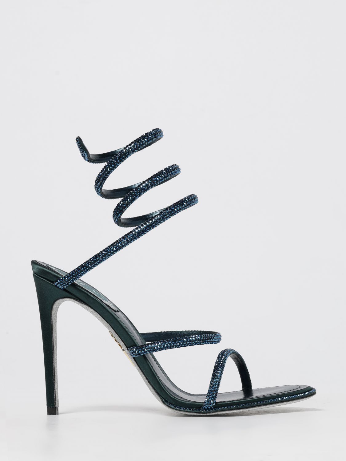 Rene Caovilla Heeled Sandal Woman Green