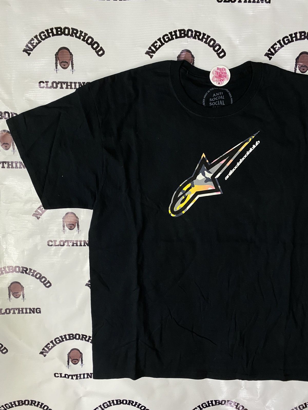 Alpinestars × Anti Social Social Club ASSC X ALPINESTARS TEE. Size US XL / EU 56 / 4 - 15 Thumbnail