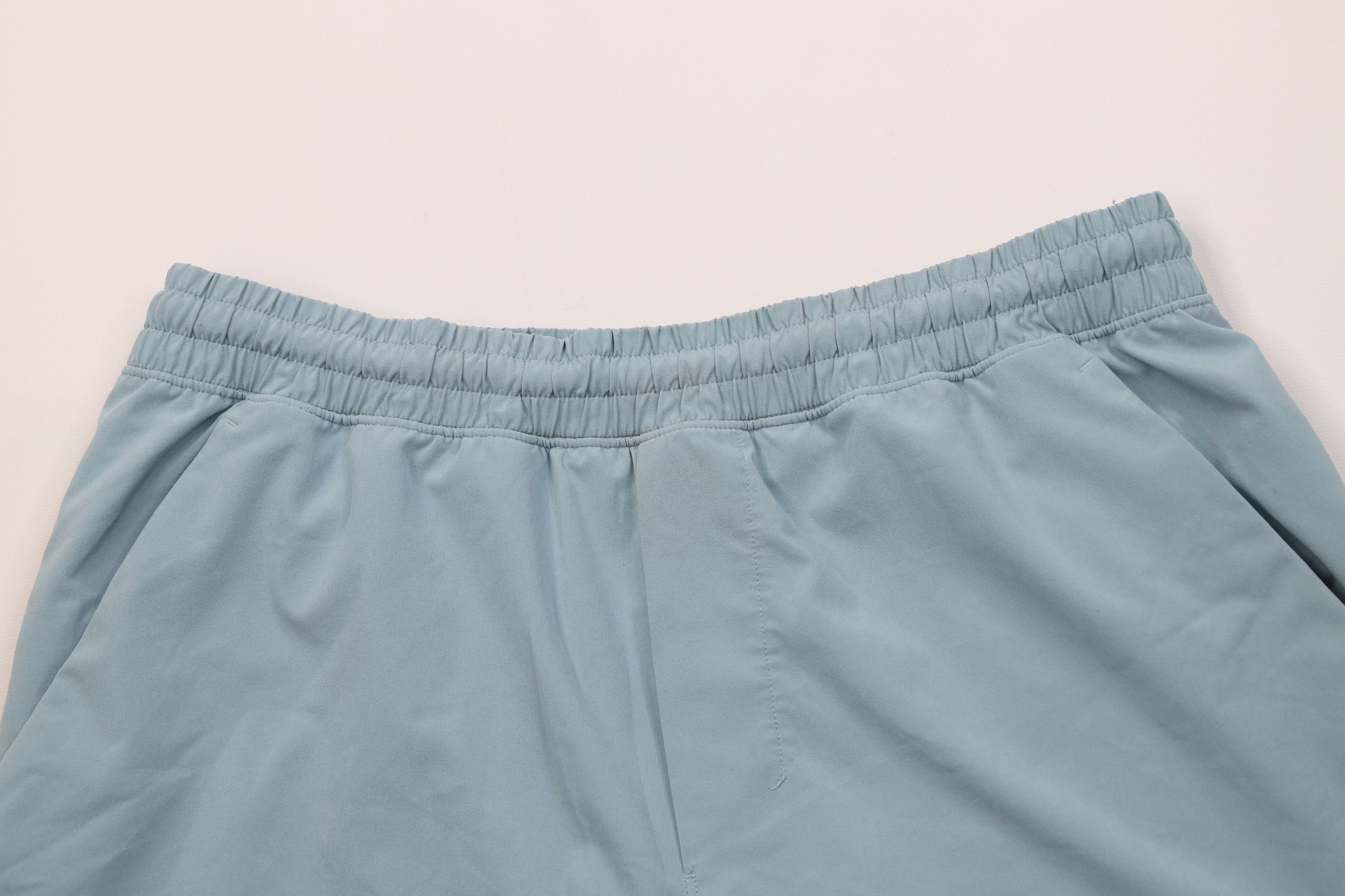 Lululemon Lululemon Pacebreaker Gym Running Jogging Shorts Light Blue Size US 34 / EU 50 - 2 Thumbnail