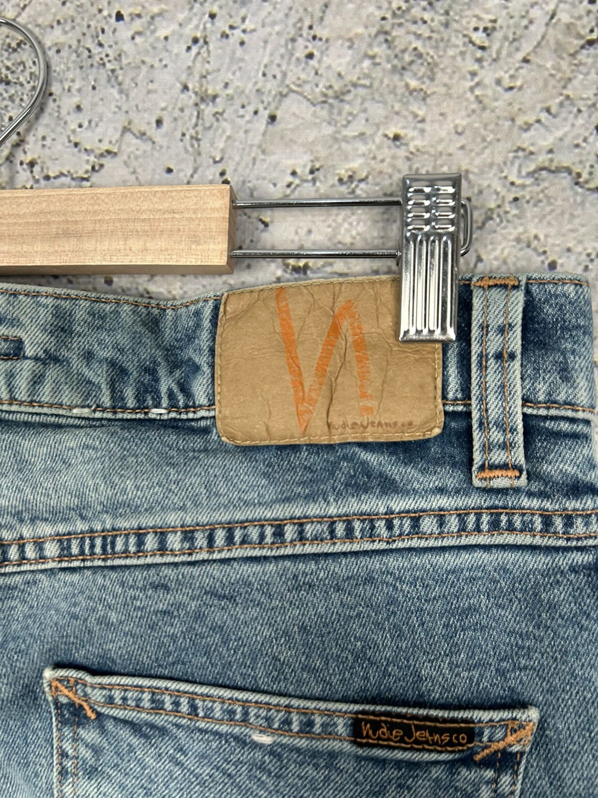 Nudie Jeans Nudie Jeans Vintage Skinny Denim Avant Garde Deisgner Rare Size US 31 - 7 Thumbnail