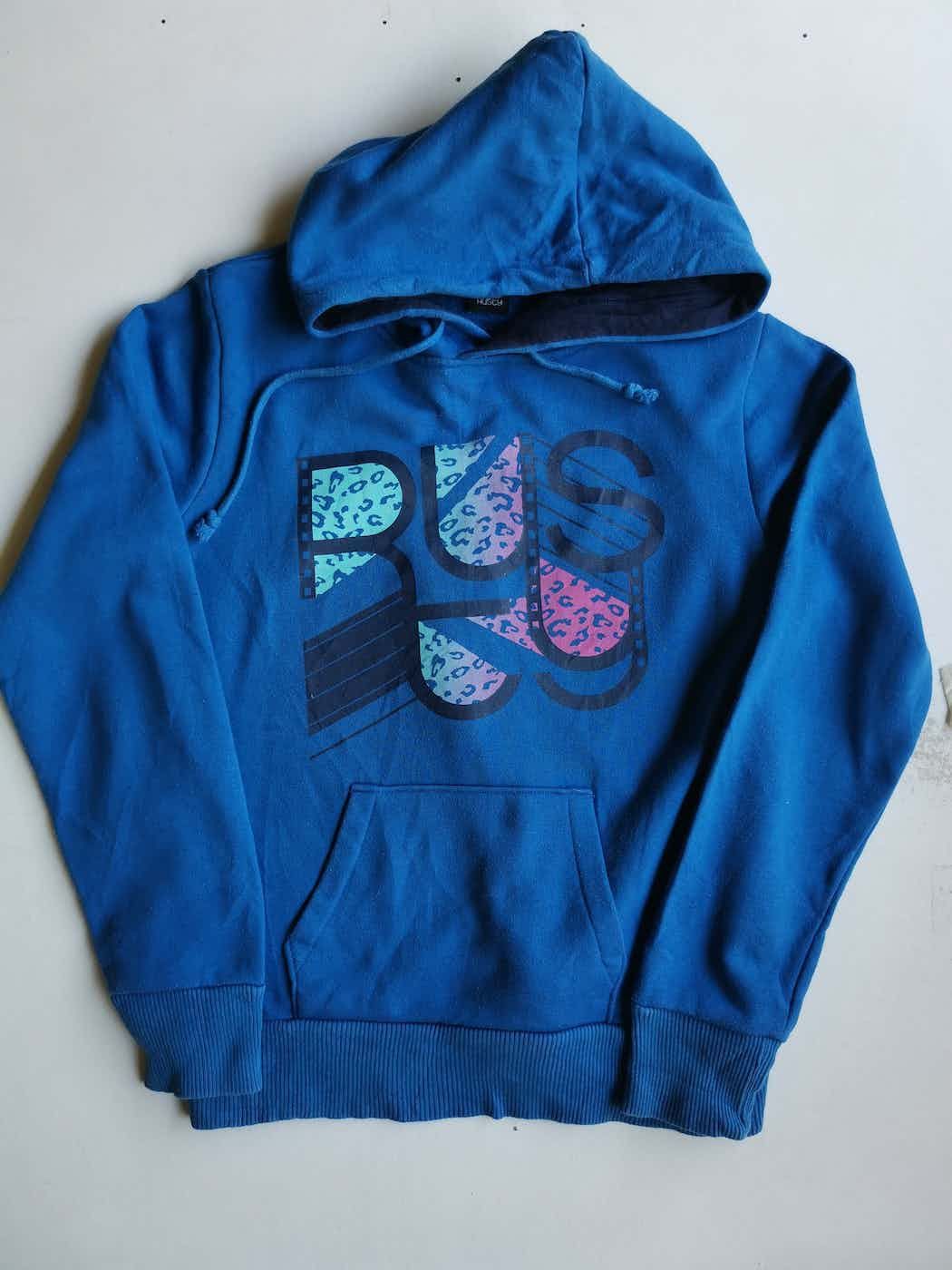 Rusty Vintage Rusty Big Logo Sweatshirt Hoodie Size US M / EU 48-50 / 2 - 1 Thumbnail