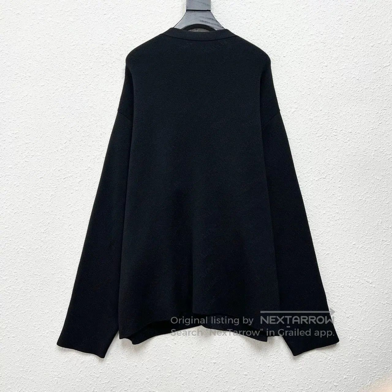 Balenciaga balenciaga blackout logo cardigan size L. Size US L / EU 52-54 / 3 - 2 Thumbnail