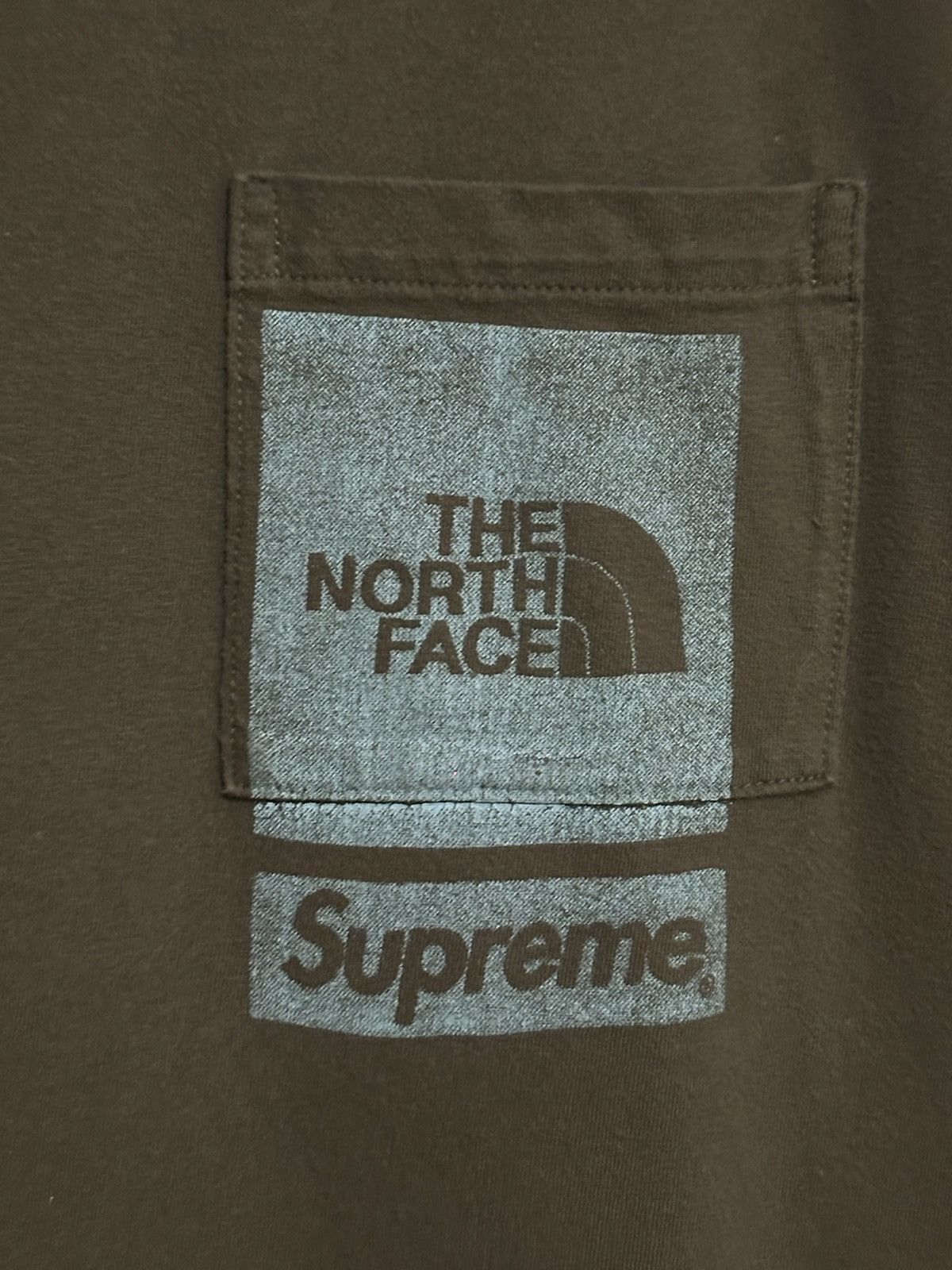 Supreme × The North Face Supreme The North Face Printed Pocket Tee Size US M / EU 48-50 / 2 - 2 Thumbnail