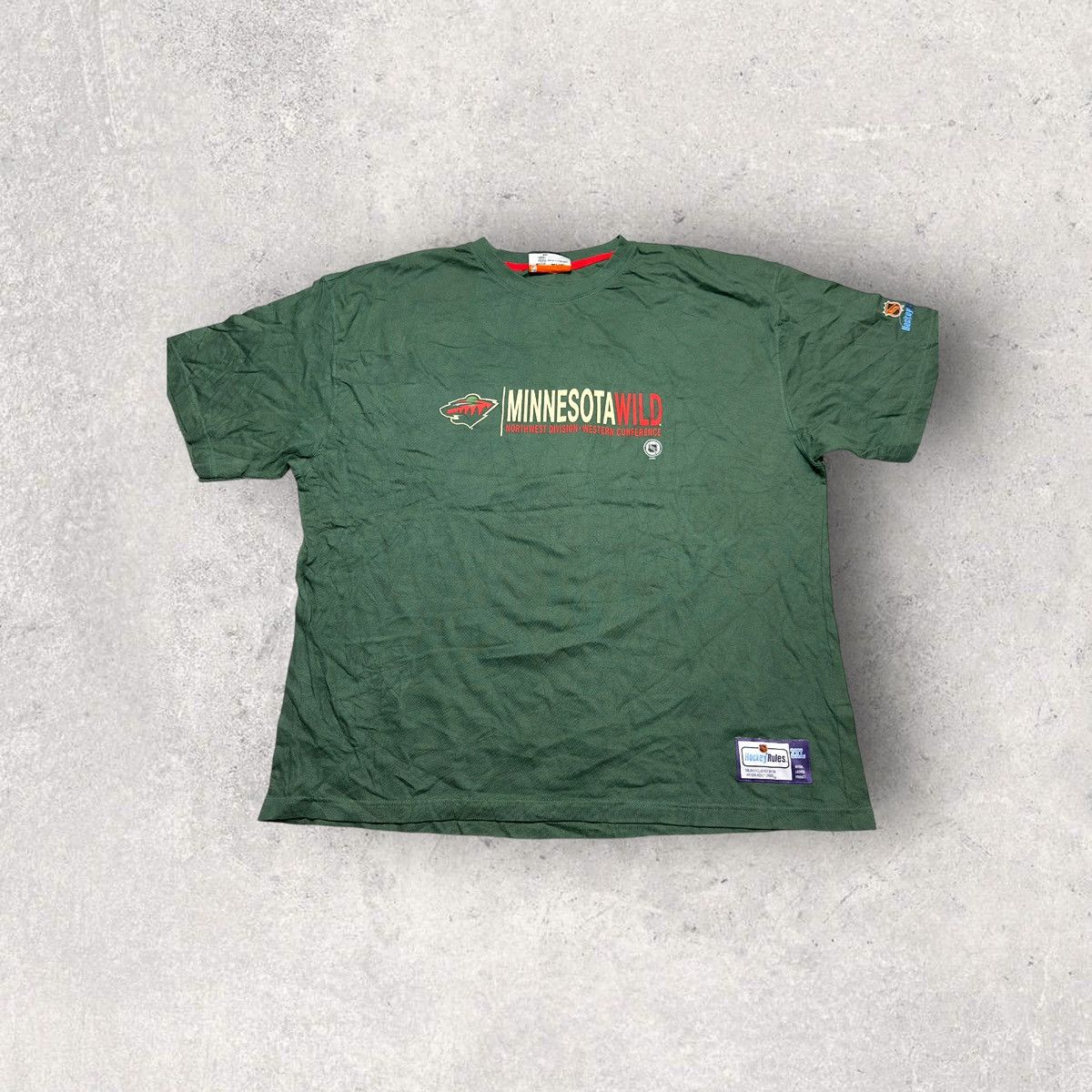 NHL × Vintage Vintage Minnesota Wild tee Size US XXL / EU 58 / 5 - 1 Thumbnail