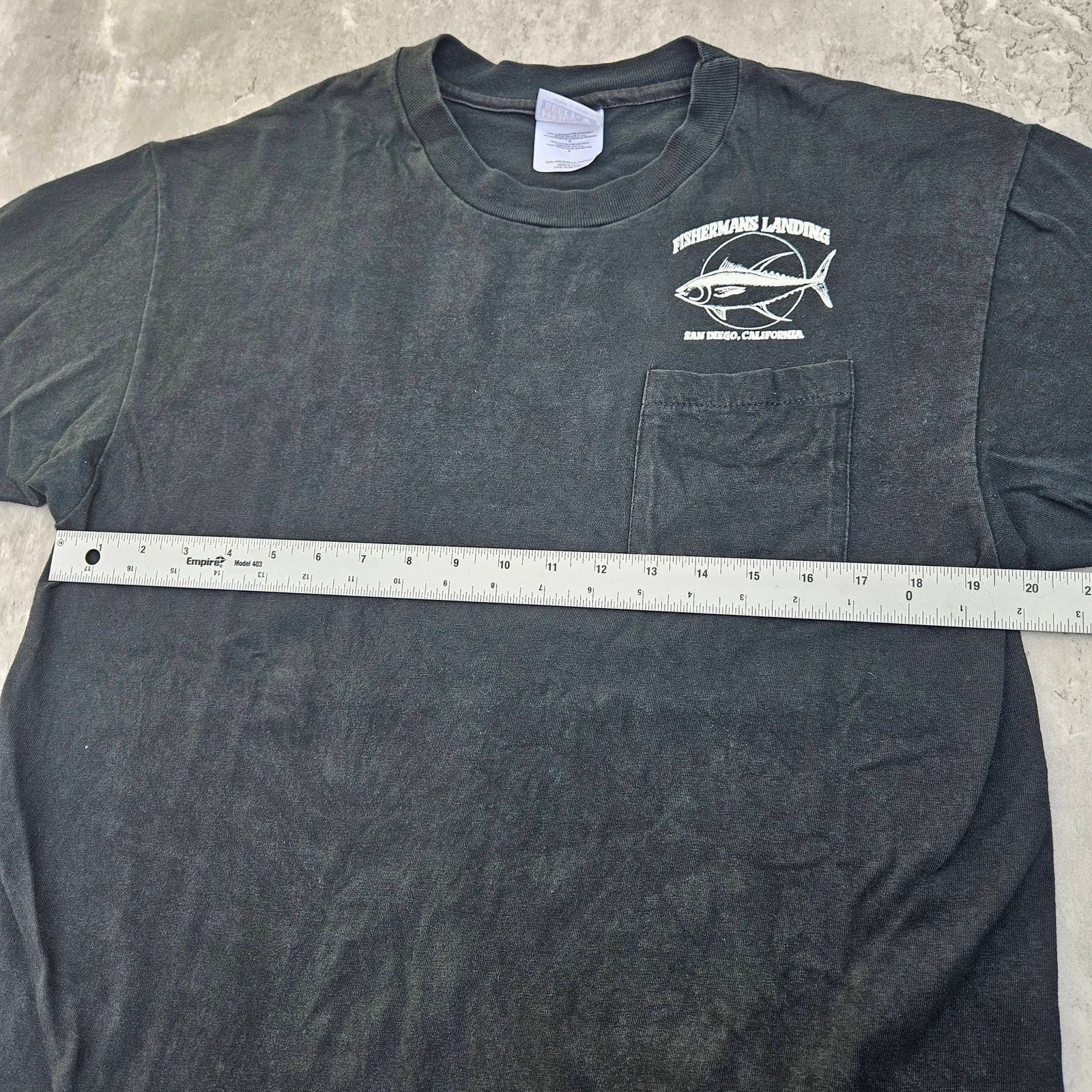 Nike Vintage Fishing Shirt Pocket Tee Size Large Single Stitch Size US L / EU 52-54 / 3 - 6 Thumbnail