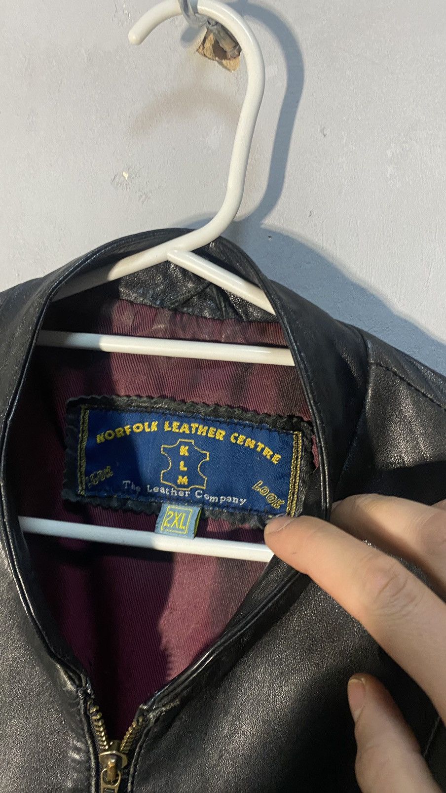 Genuine Leather Vintage leather jacket Size XL / US 12-14 / IT 48-50 - 5 Thumbnail