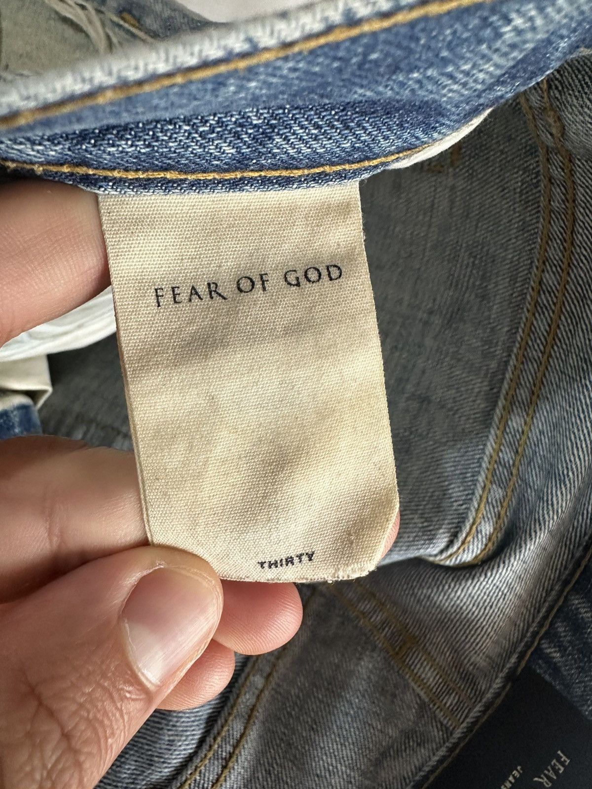 Fear of God 5th collection denim short Size US 30 / EU 46 - 7 Thumbnail