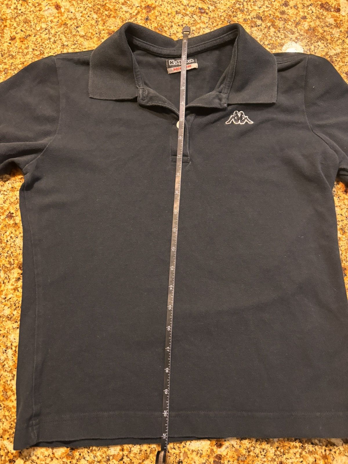 Kappa Kappa Black Polo Shirt – Medium – Embroidered Logo Size US M / EU 48-50 / 2 - 4 Thumbnail