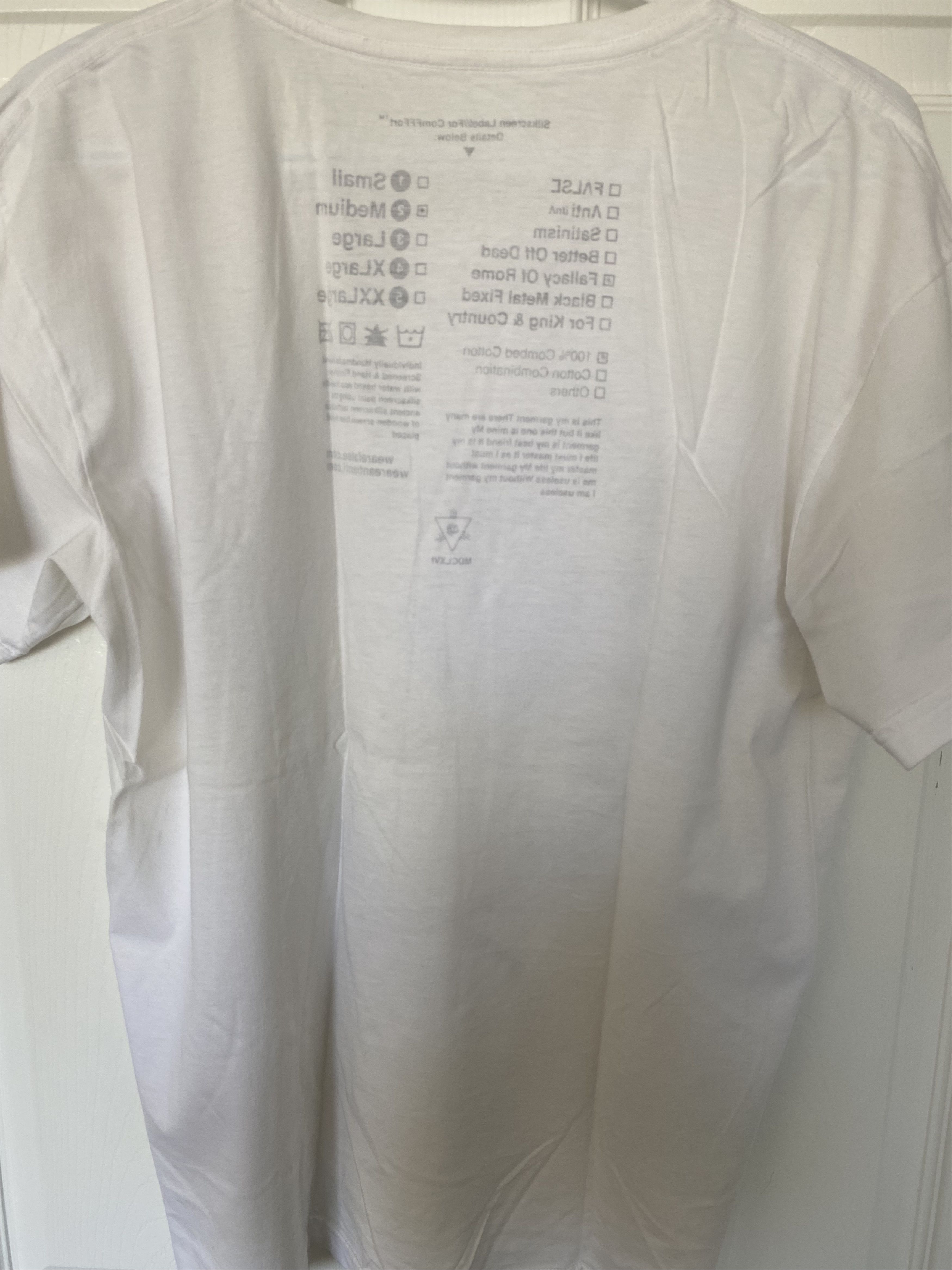 Other FALSE Perception (Anti Anti) "Fallacy of Rome" Hand-Screened Size US M / EU 48-50 / 2 - 2 Thumbnail