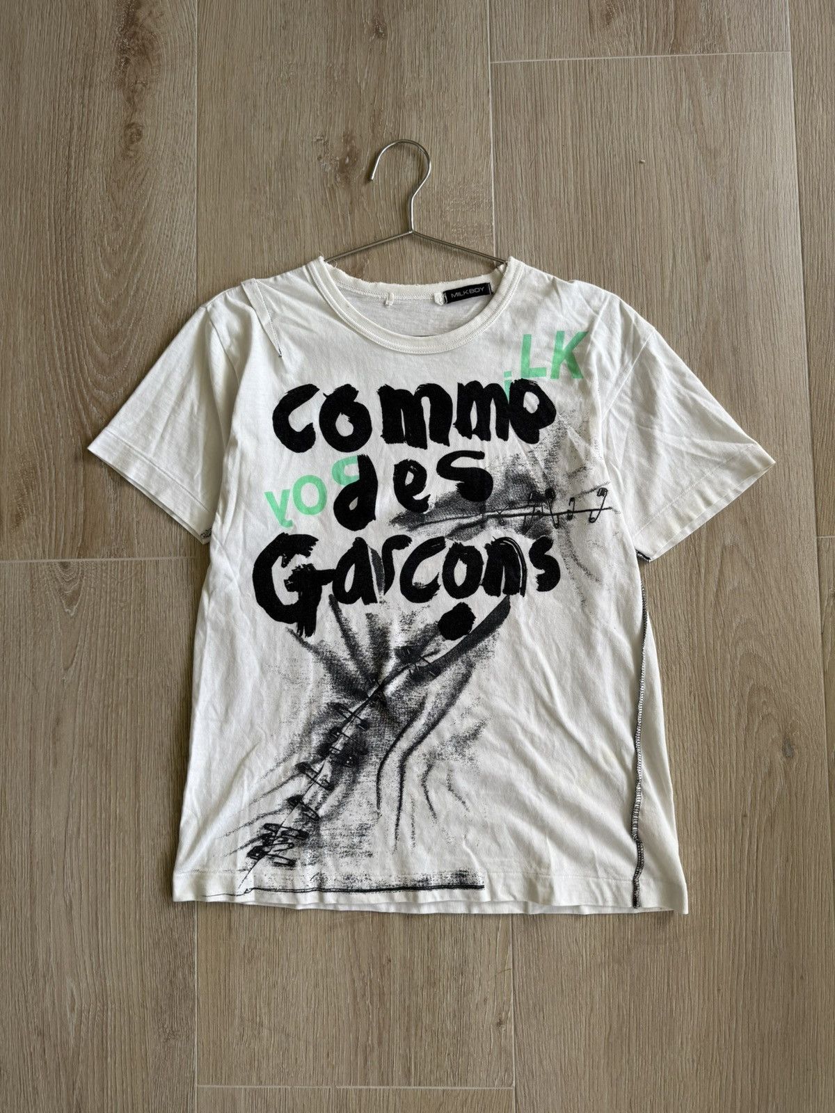 Comme des Garcons Comme Des Garçons x Milkboy Vintage tee shirt Size US S / EU 44-46 / 1 - 7 Thumbnail