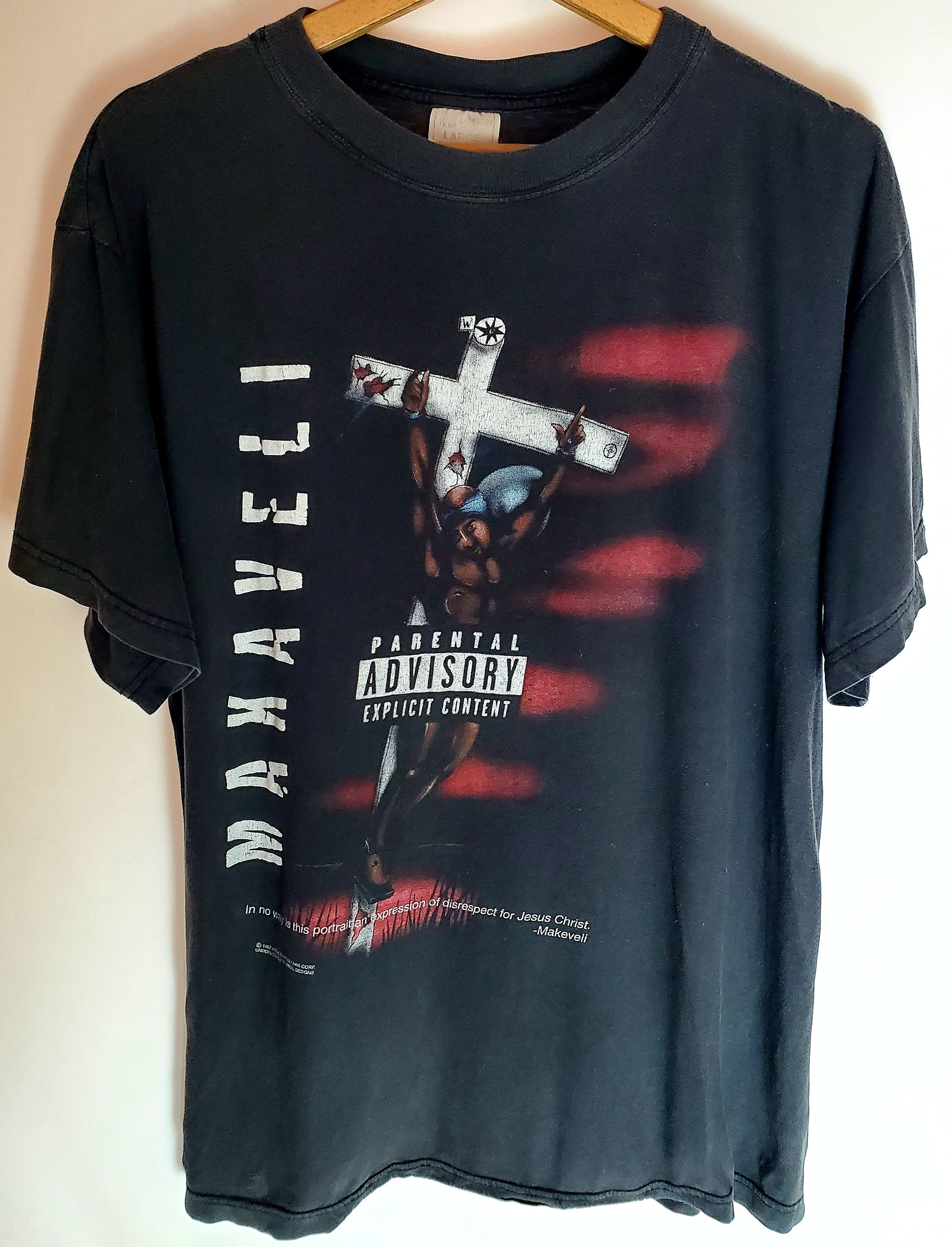 Rap Tees Vintage 90s Makaveli Family Tshirt rap tee size L Size US L / EU 52-54 / 3 - 1 Thumbnail