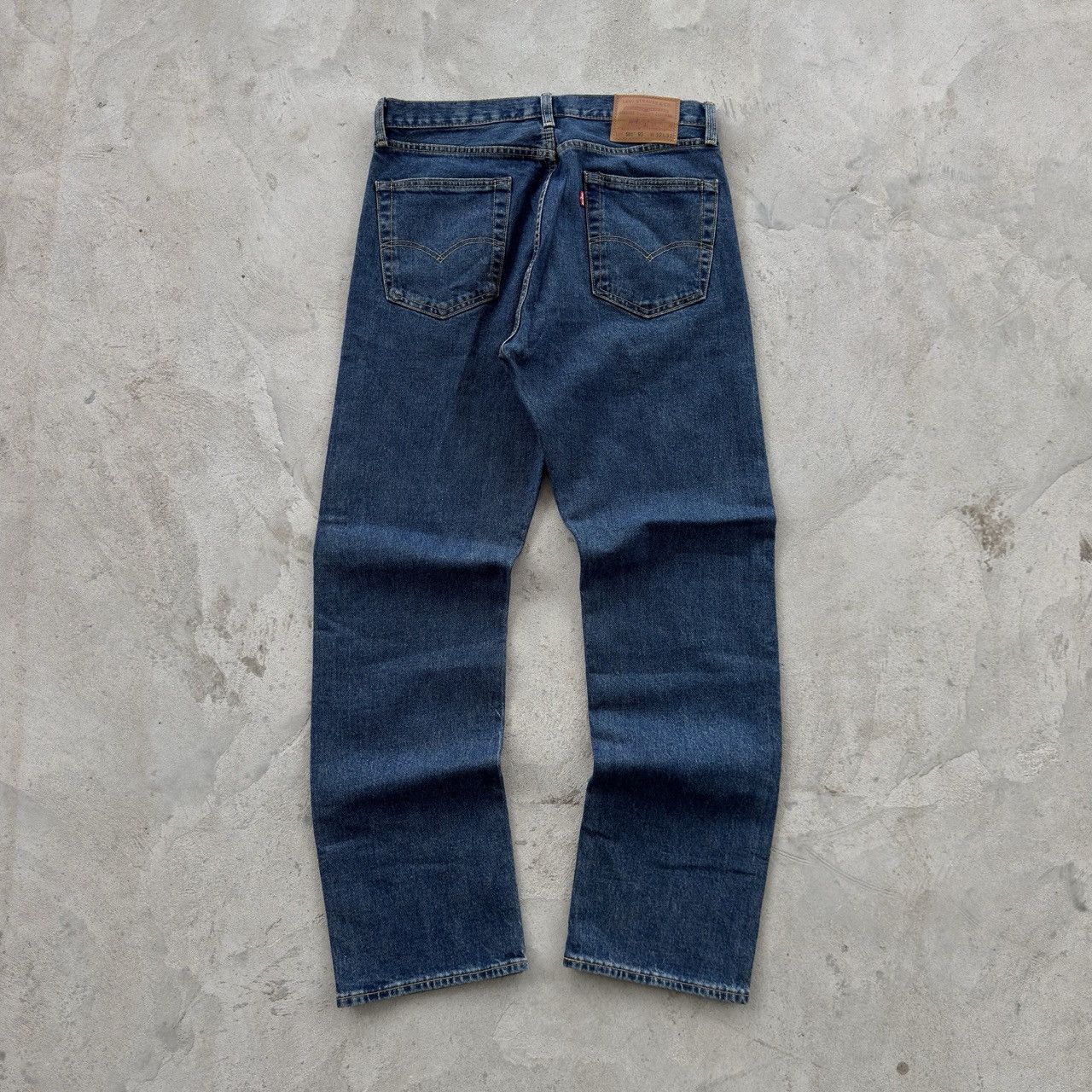 Levi's Levi’s Premium 501 '93 Straight Fit Jeans Dark Wash Size US 32 / EU 48 - 1 Thumbnail