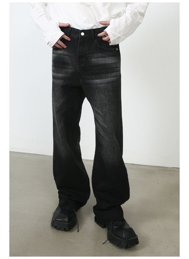Japanese Brand × Jean Vintage washed loose jeans straight wide leg Size US 32 / EU 48 - 2 Thumbnail
