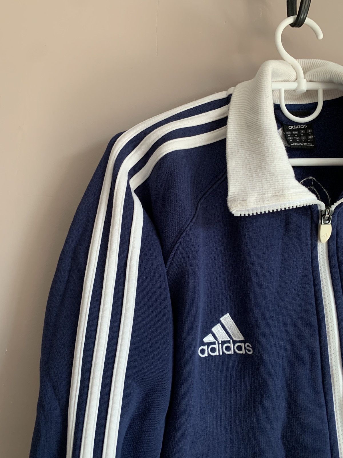 Adidas British and Irish Lions Vintage Rugby Zip Jacket Adidas Sz M Size US M / EU 48-50 / 2 - 3 Thumbnail