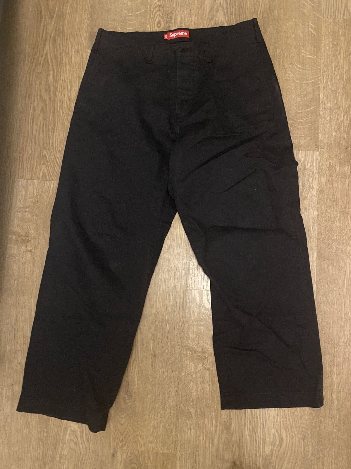 スーツ supreme slacks black Supreme Work Pant (SS24) - $128