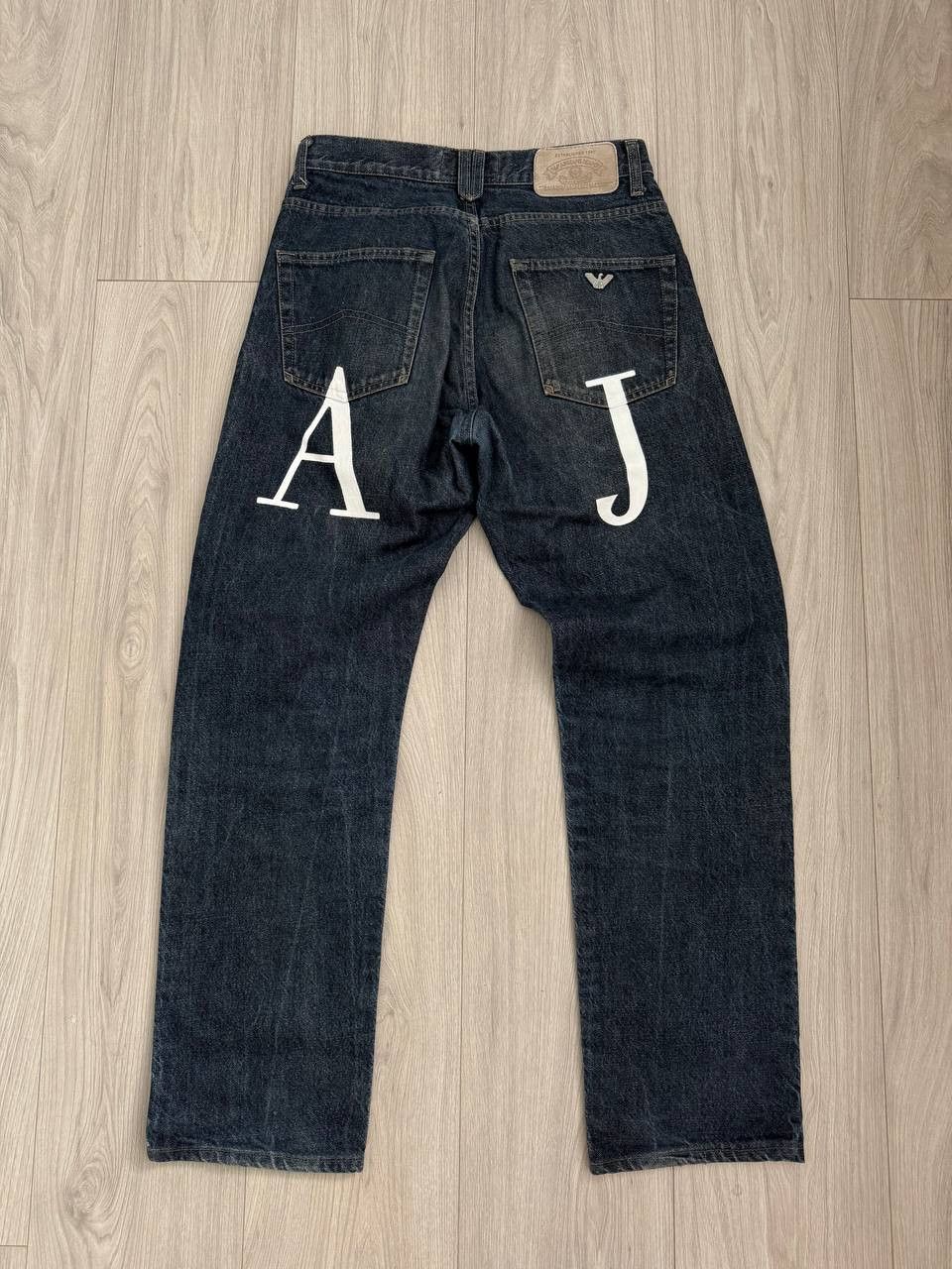 Armani Armani Jeans Big Logo Denim Jeans Size US 30 / EU 46 - 1 Thumbnail