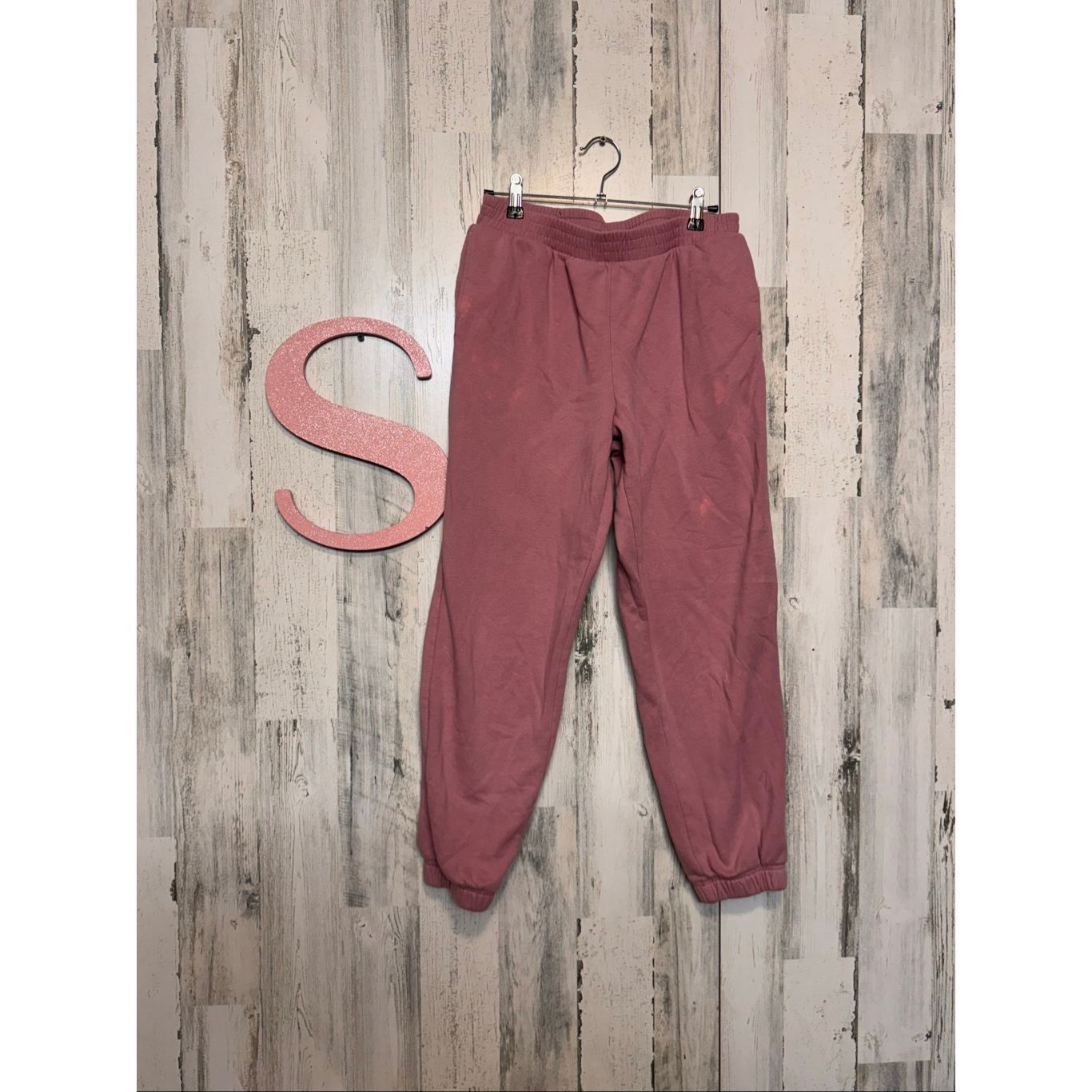 Other Women’s Pink Sweatpants Joggers Size Small – Cozy Fit, Elastic Waist & Cuffs Size 26" / US 2 / IT 38 - 2 Thumbnail