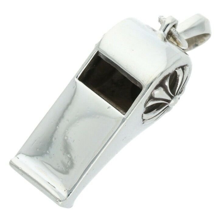 Chrome Hearts Chrome Hearts Silver Whistle Pendant Necklace Size ONE SIZE - 1 Thumbnail