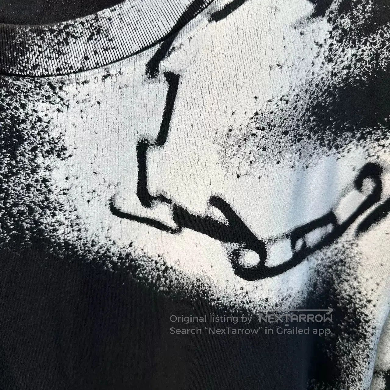 Louis Vuitton Louis Vuitton Chain Print Black Short Sleeve. Size US S / EU 44-46 / 1 - 2 Thumbnail