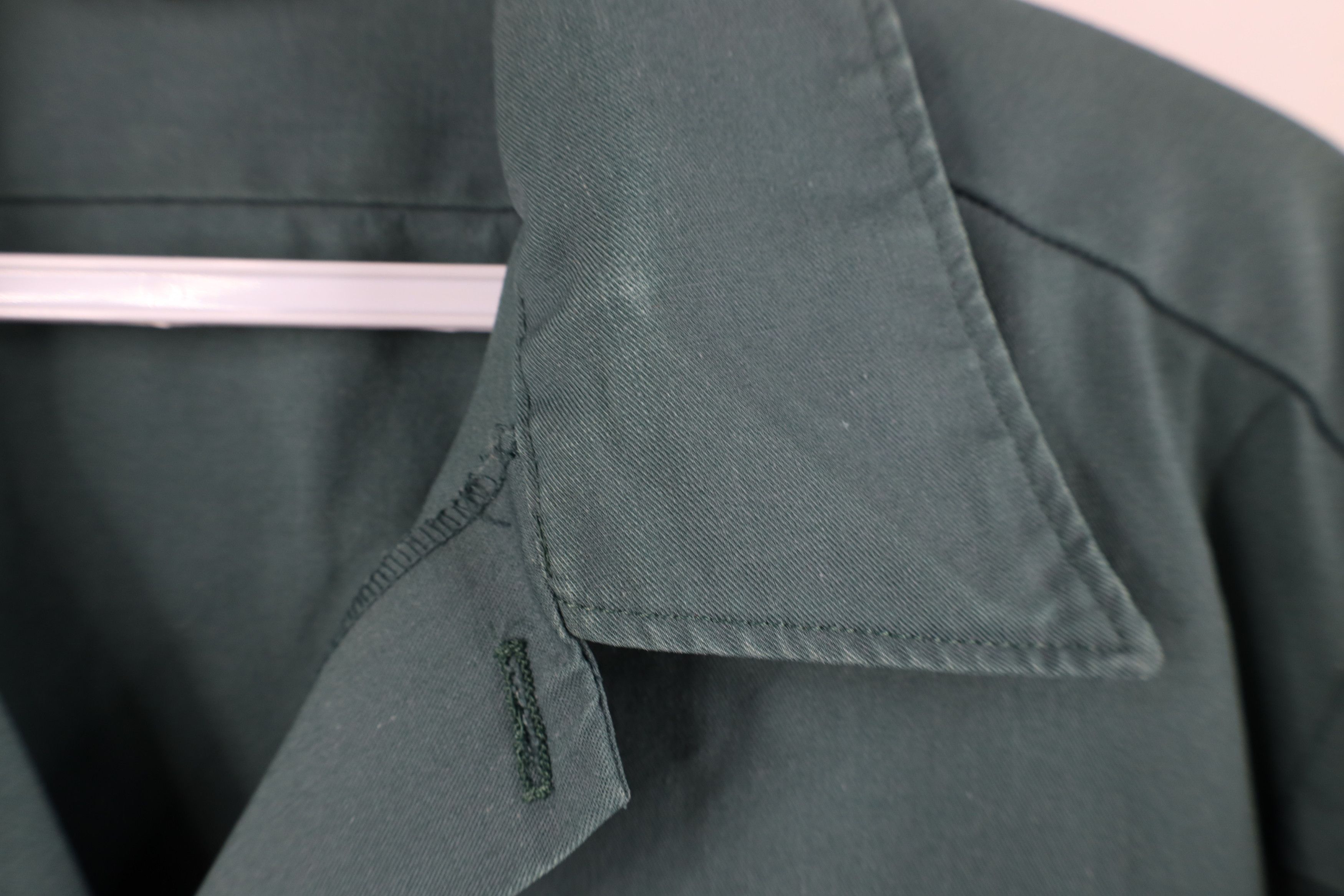 Dickies Vintage 90s Dickies Workwear Mechanic Button Shirt USA Green Size US M / EU 48-50 / 2 - 7 Thumbnail