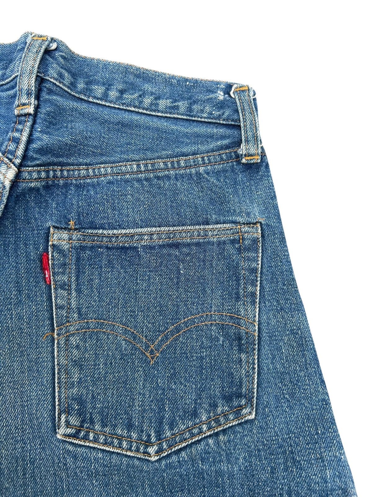 Levi's 50s-60s Vintage Levis Big E 6 Denim Jeans Rare Size US 26 / EU 42 - 8 Thumbnail