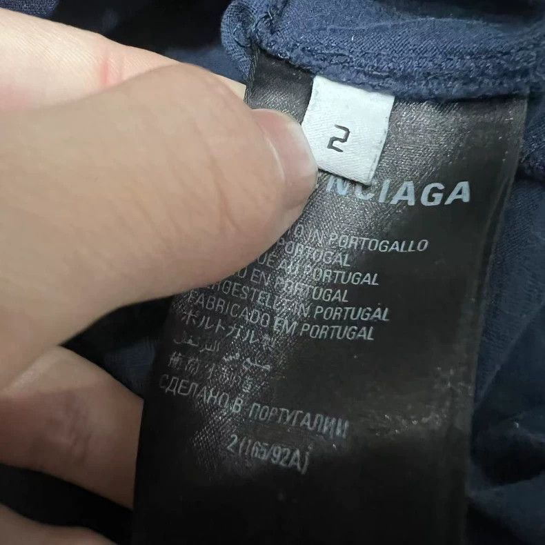 Balenciaga Balenciaga 3XL Fake Two-Piece Embroidered Sweatshirt Size US M / EU 48-50 / 2 - 4 Thumbnail
