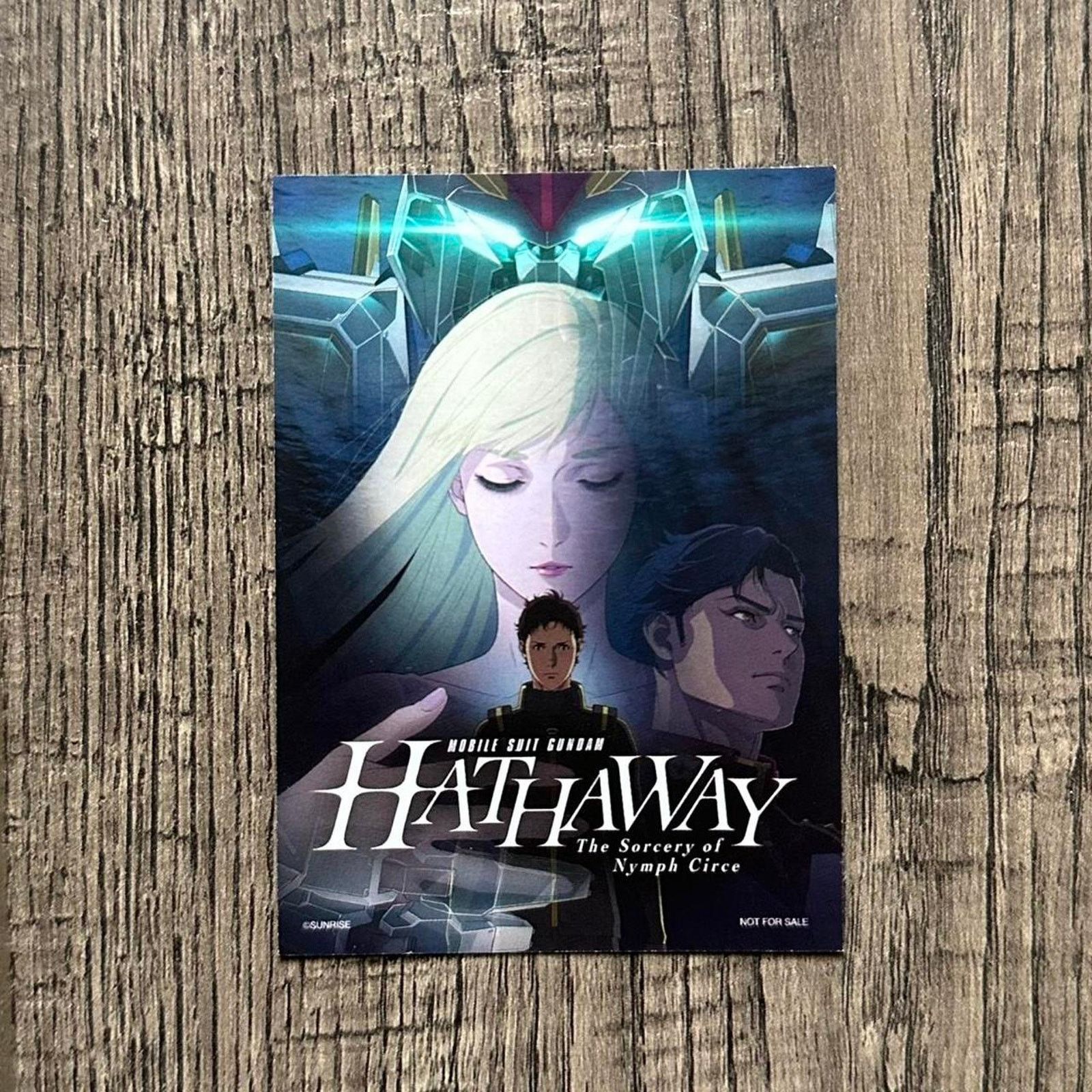 Japanese Brand × Other 2026 Mobile Suit Gundam Hathaway Movie Promo Collector Card Size ONE SIZE - 3 Thumbnail
