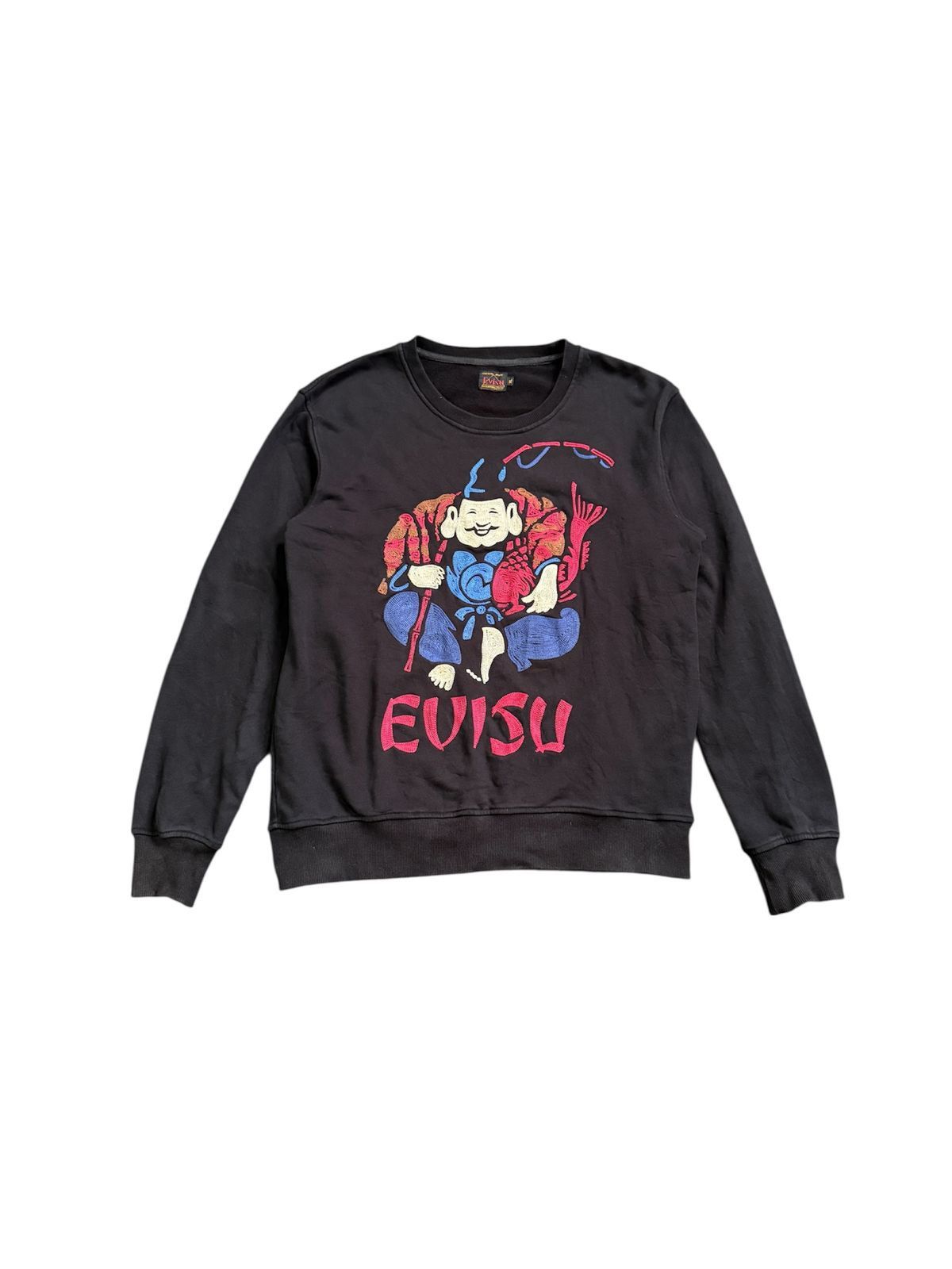Evisu Sweatshirt Evisu vintage Size US XL / EU 56 / 4 - 1 Thumbnail