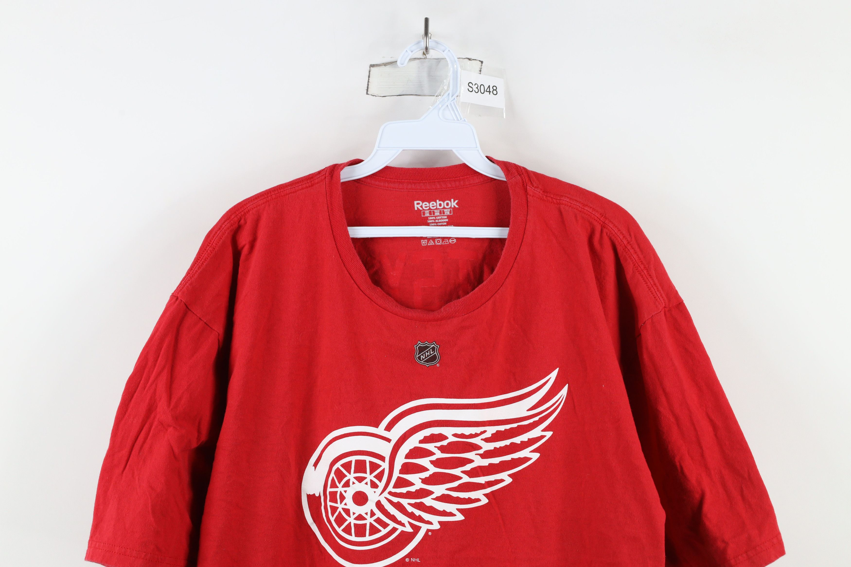 Reebok × Vintage Vintage Reebok Datsyuk Detroit Red Wings Hockey T-Shirt #13 Size US XXL / EU 58 / 5 - 2 Thumbnail