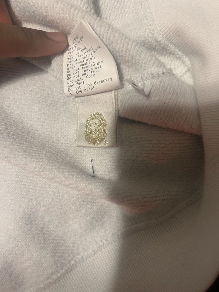 Bape Bape Half Zip Hoodie Size US L / EU 52-54 / 3 - 4 Thumbnail