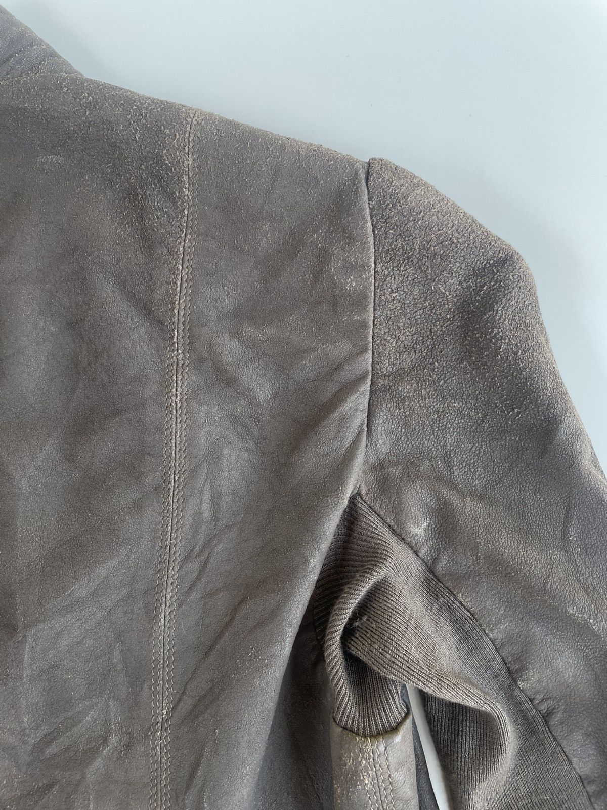 Rick Owens Rick Owen Leather Jacket Size US S / EU 44-46 / 1 - 5 Thumbnail
