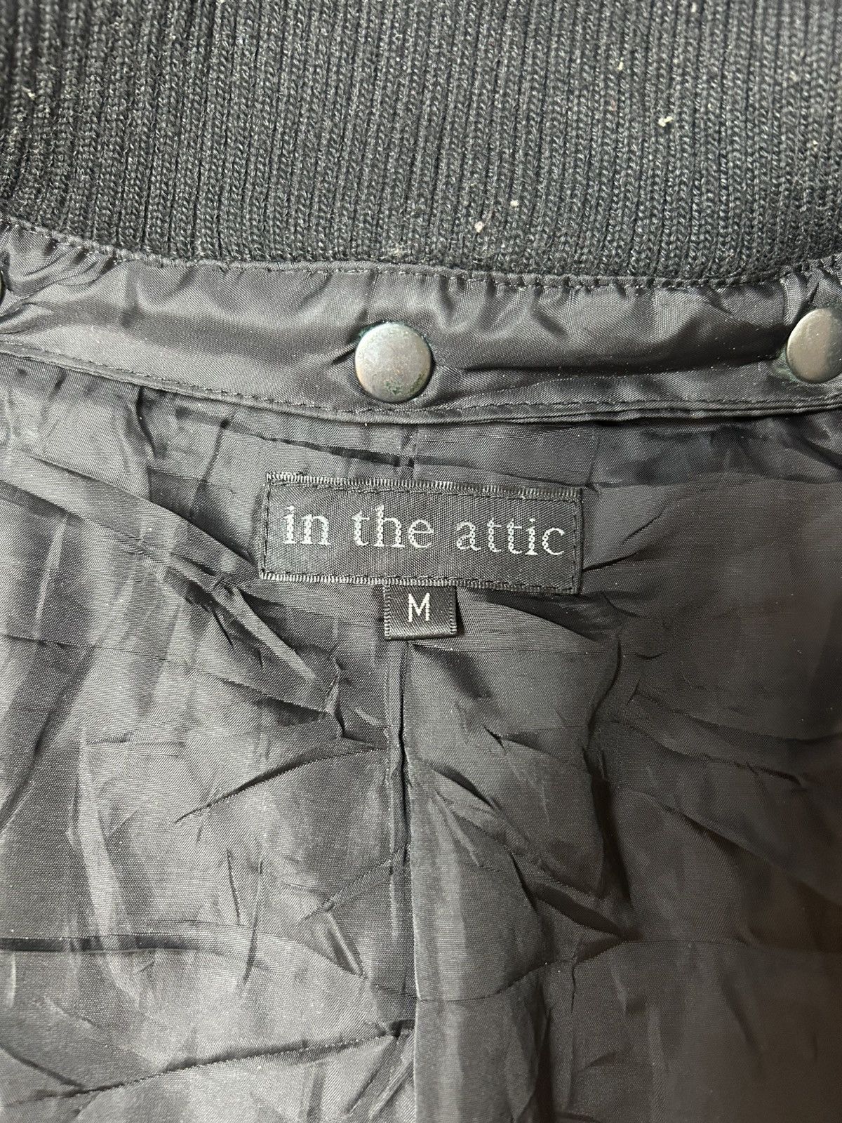 In The Attic × Japanese Brand IN THE ATTIC WOOL ZIPPER JACKET Size US M / EU 48-50 / 2 - 6 Thumbnail