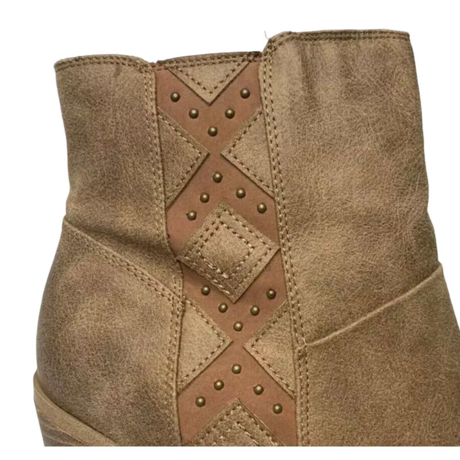 Other Fergalicious Fergie Garcia Tan Brown Ankle Booties 11 Size US 11 / IT 41 - 3 Thumbnail