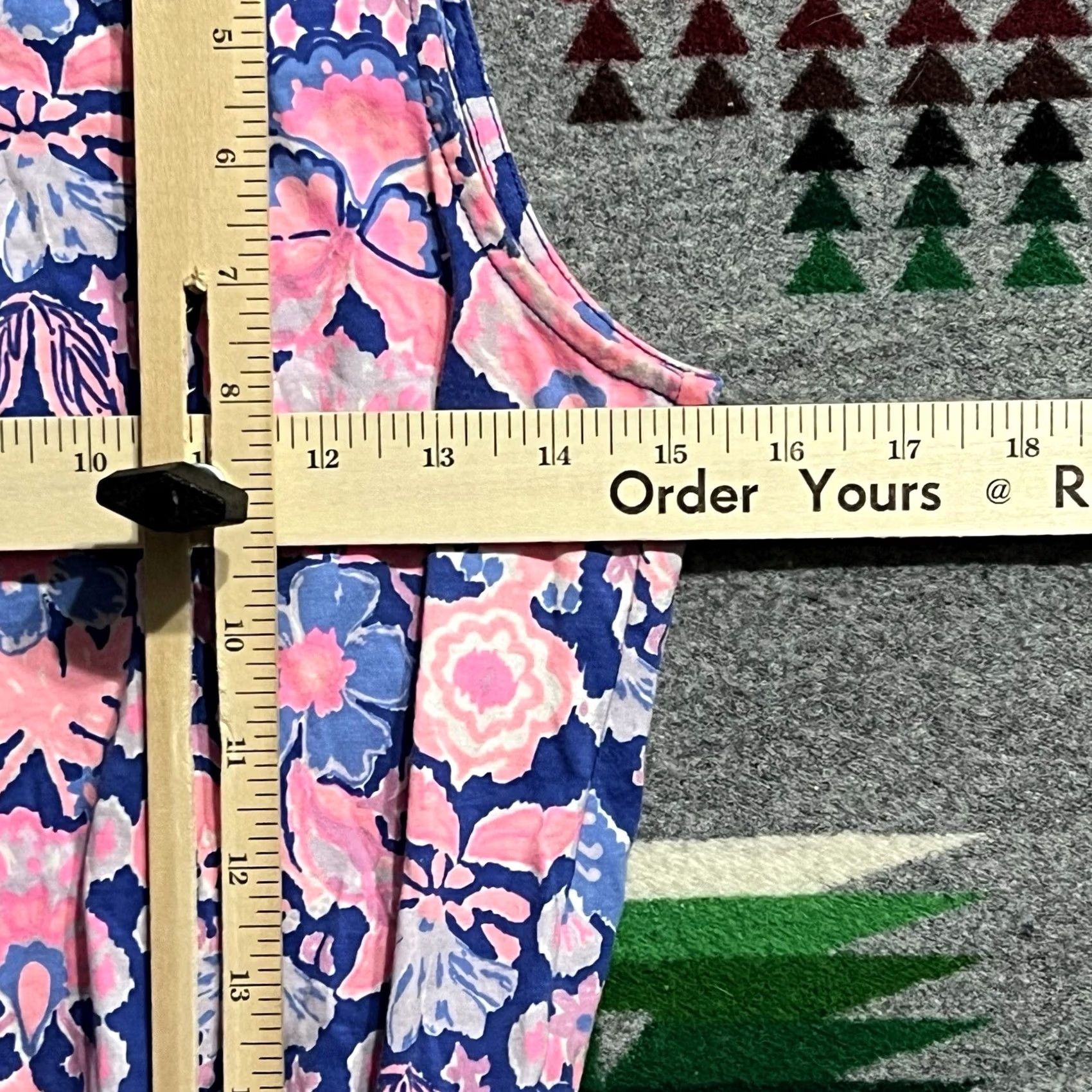 Lilly Pulitzer Lilly Pulitzer Marlowe Dress XS Iris Blue Windward Womens D6 Size XS / US 0-2 / IT 36-38 - 4 Thumbnail