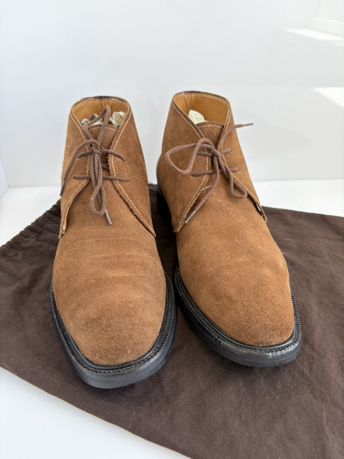 Church's Church’s Ryder 3 Brown Suede Rare Chukka Desert Boots Size US 7 / EU 40 - 7 Thumbnail