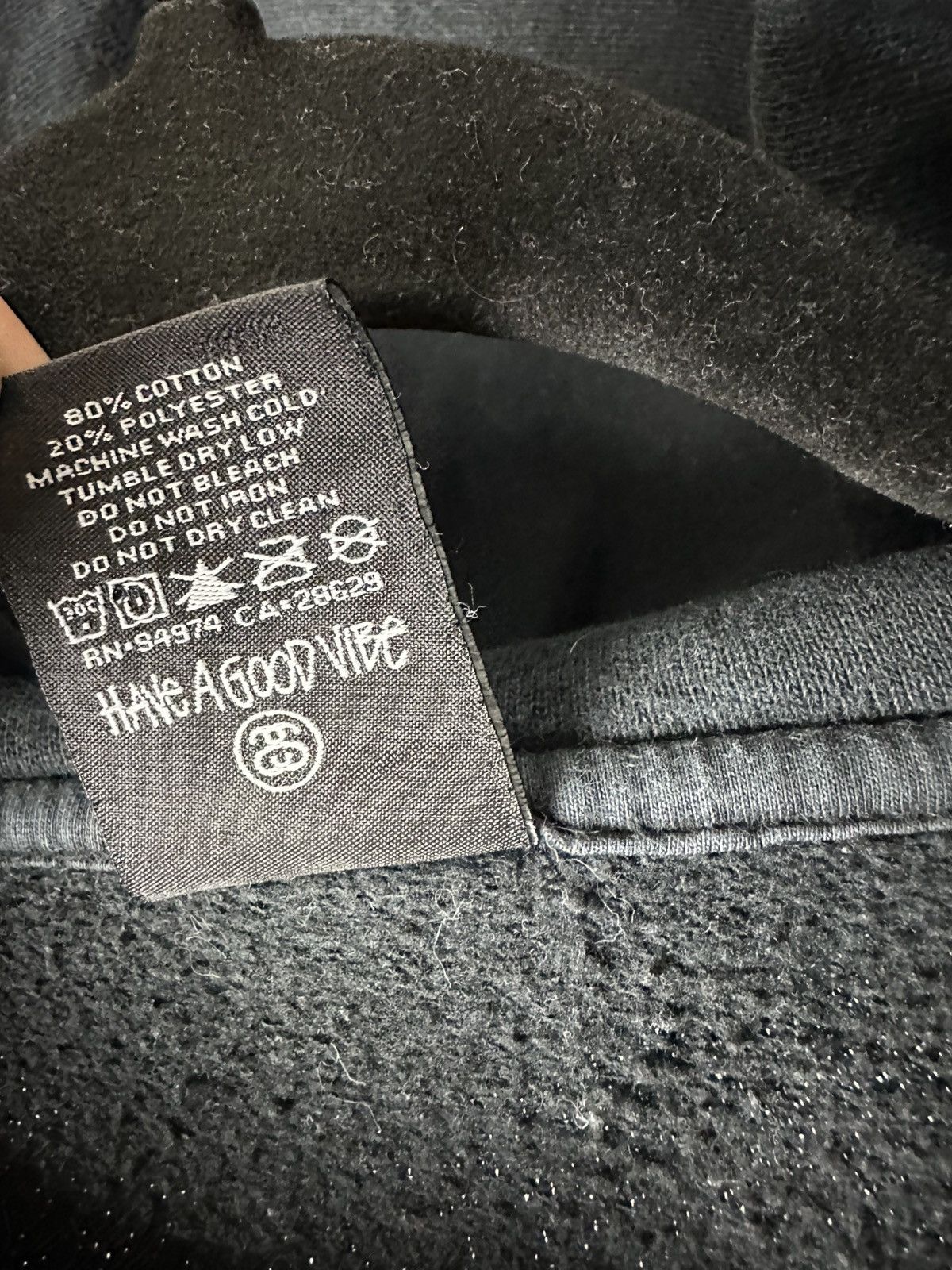Stussy Vintage Stussy N4 Logo Pullover Hoodie Mens Size M Size US M / EU 48-50 / 2 - 9 Thumbnail