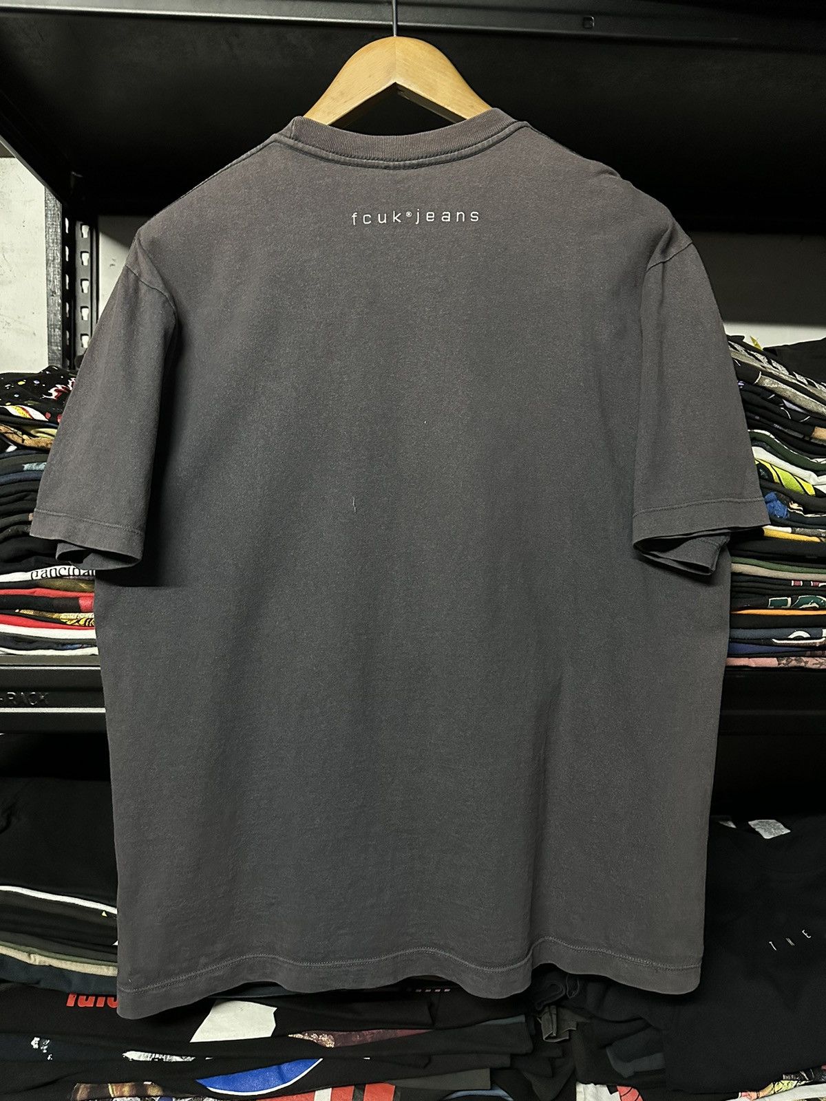 FCUK × Vintage Thrashed Vintage Fcuk Work Jeans Sun Faded Tee Size US L / EU 52-54 / 3 - 7 Thumbnail