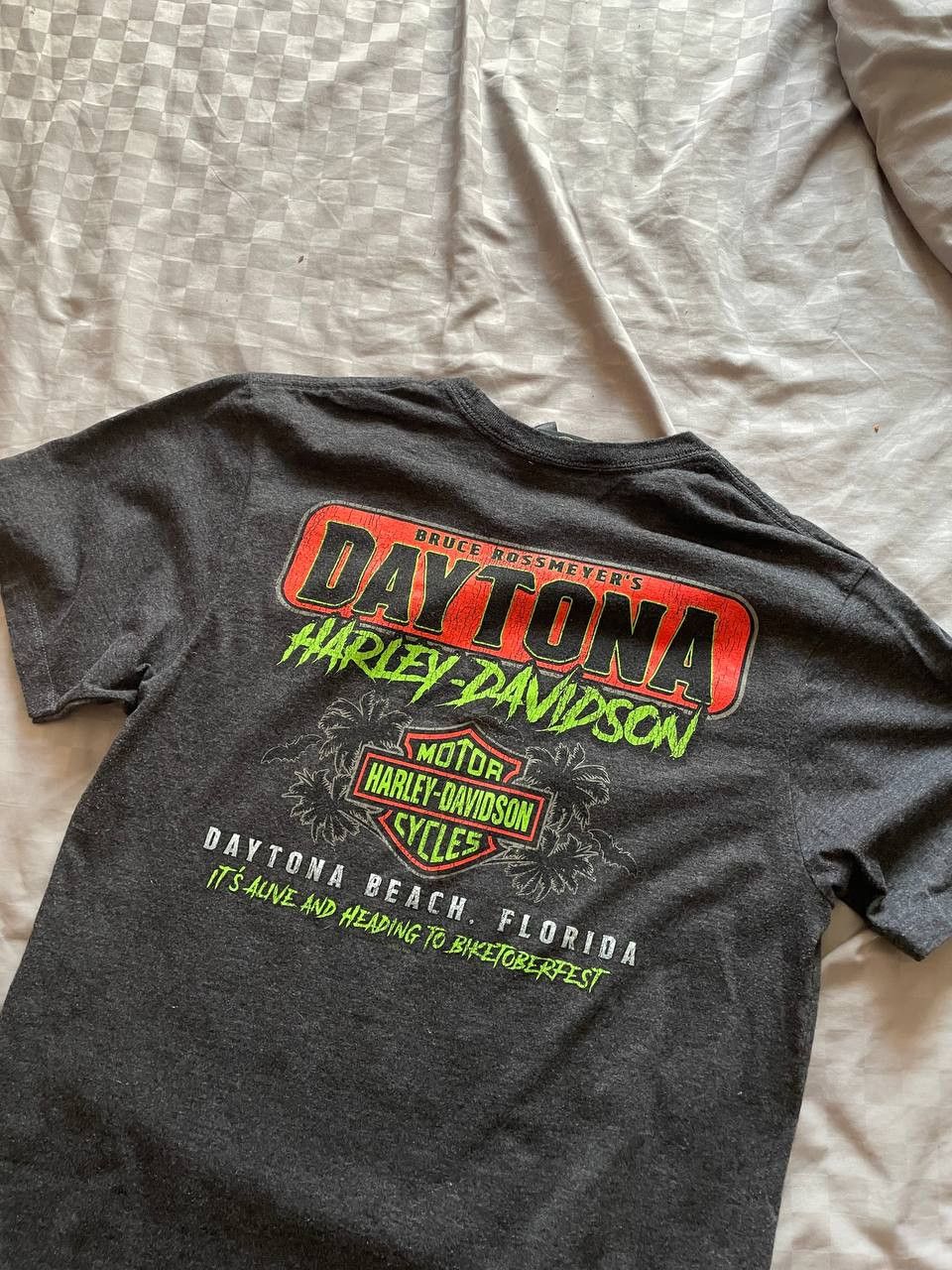 Harley Davidson Vintage HARLEY DAVIDSON Tee Graphic T Shirt Size US M / EU 48-50 / 2 - 6 Thumbnail