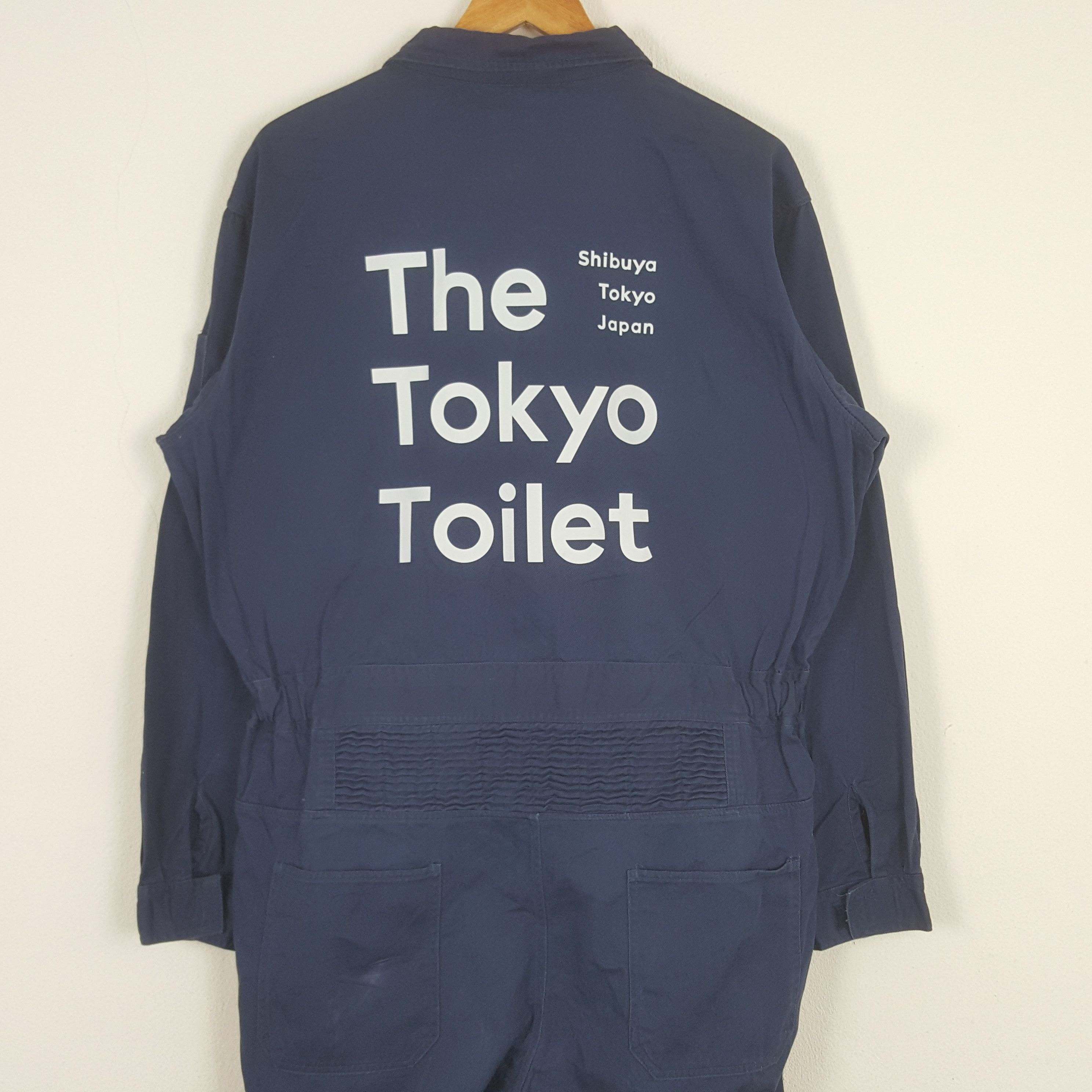 Japanese Brand Vintage The Tokyo Toilet Japanese Brand Coverall Jacket RR15 Size US L / EU 52-54 / 3 - 2 Thumbnail
