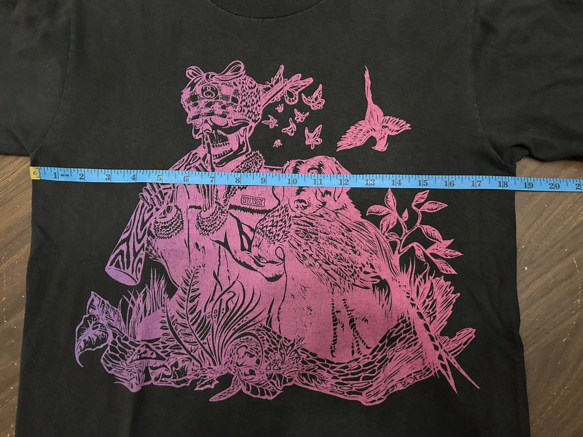 Stussy Stussy Skull Black Faded Shirt Size US S / EU 44-46 / 1 - 11 Thumbnail