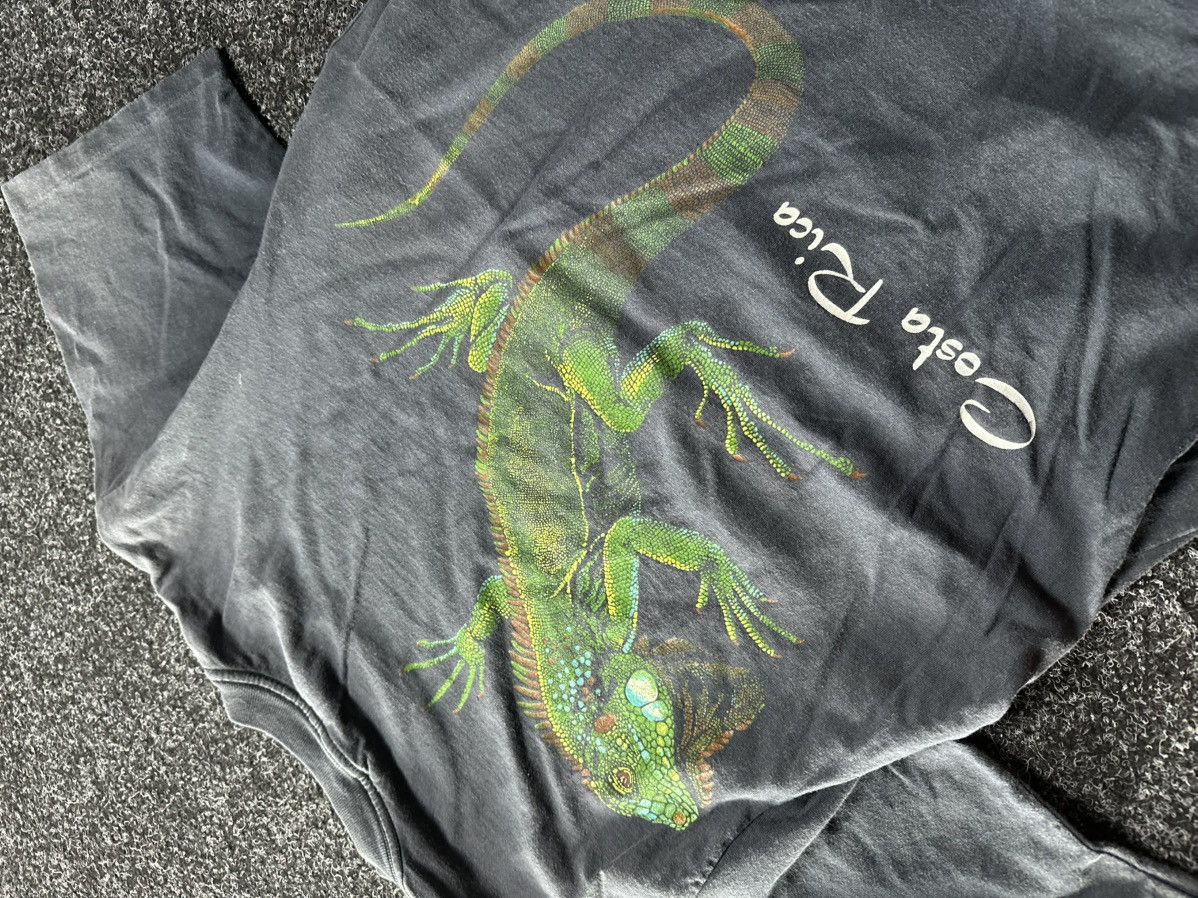 Vintage 🚨Vintage 90s Costa Rica Tree Frog SINGLE STITCH Graphic Tee Size US M / EU 48-50 / 2 - 3 Thumbnail