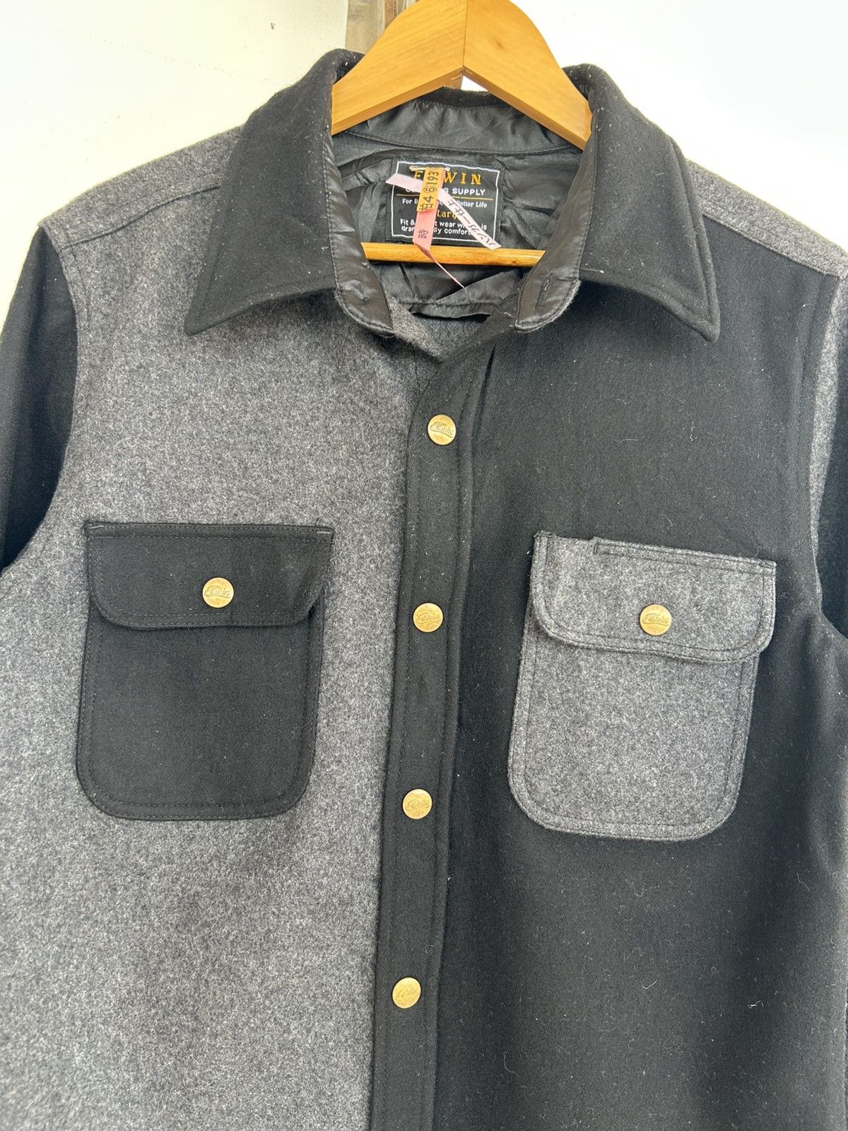 Edwin NOS Edwin Vintage Japan Button Ups Size US L / EU 52-54 / 3 - 3 Thumbnail