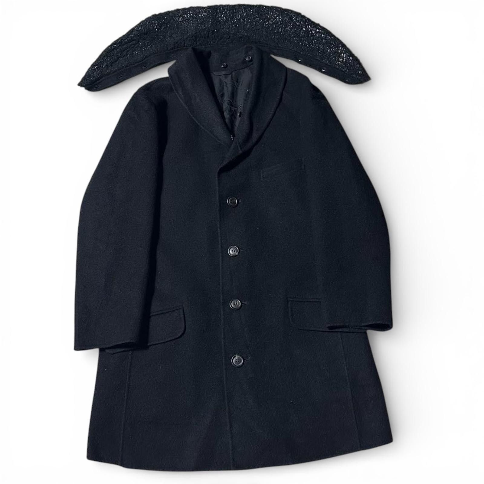 Issey Miyake 96AW ISSEY MIYAKE MEN archive Gang Coat Black Size US L / EU 52-54 / 3 - 8 Thumbnail