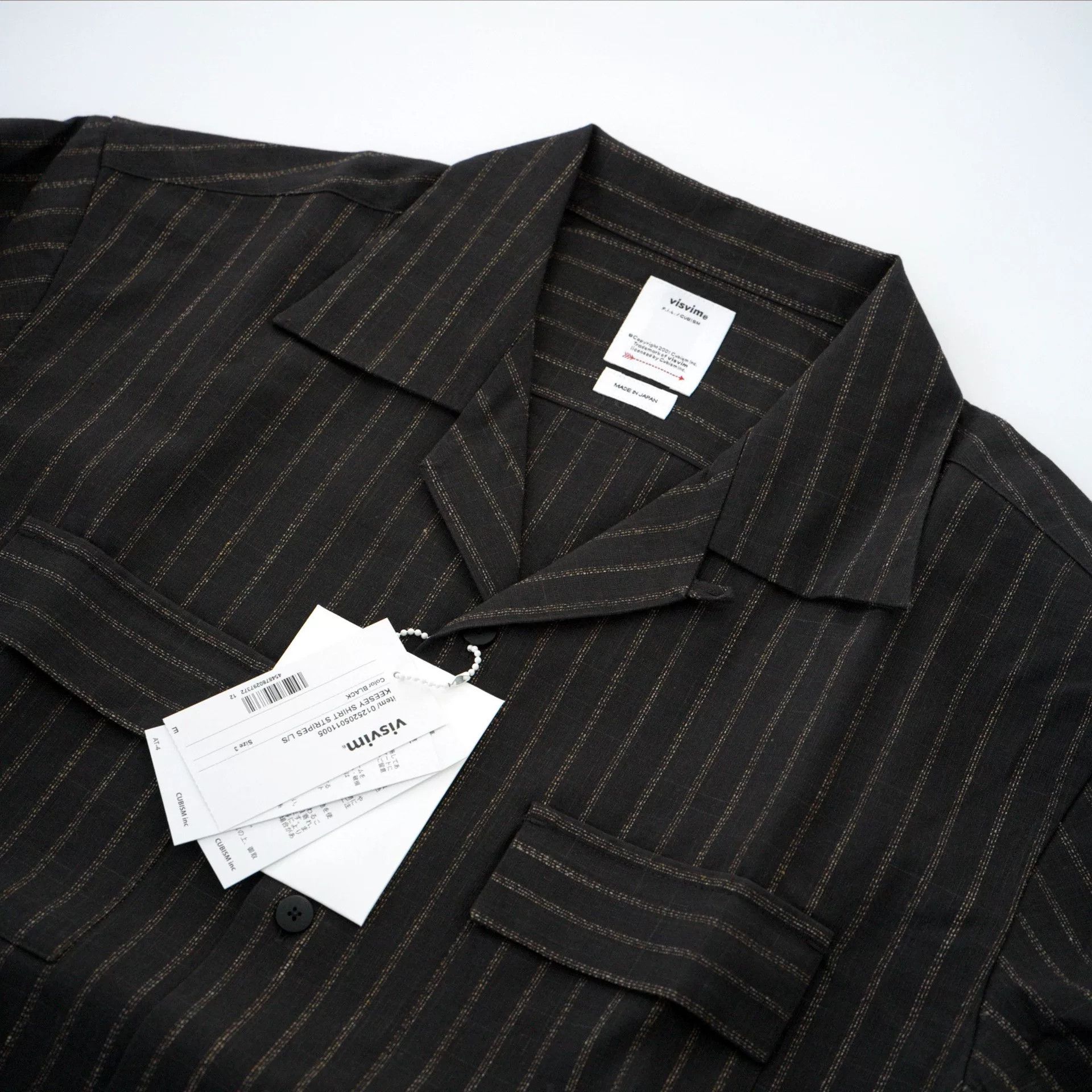 Visvim visvim keesey long sleeve striped shirt Size US L / EU 52-54 / 3 - 1 Thumbnail