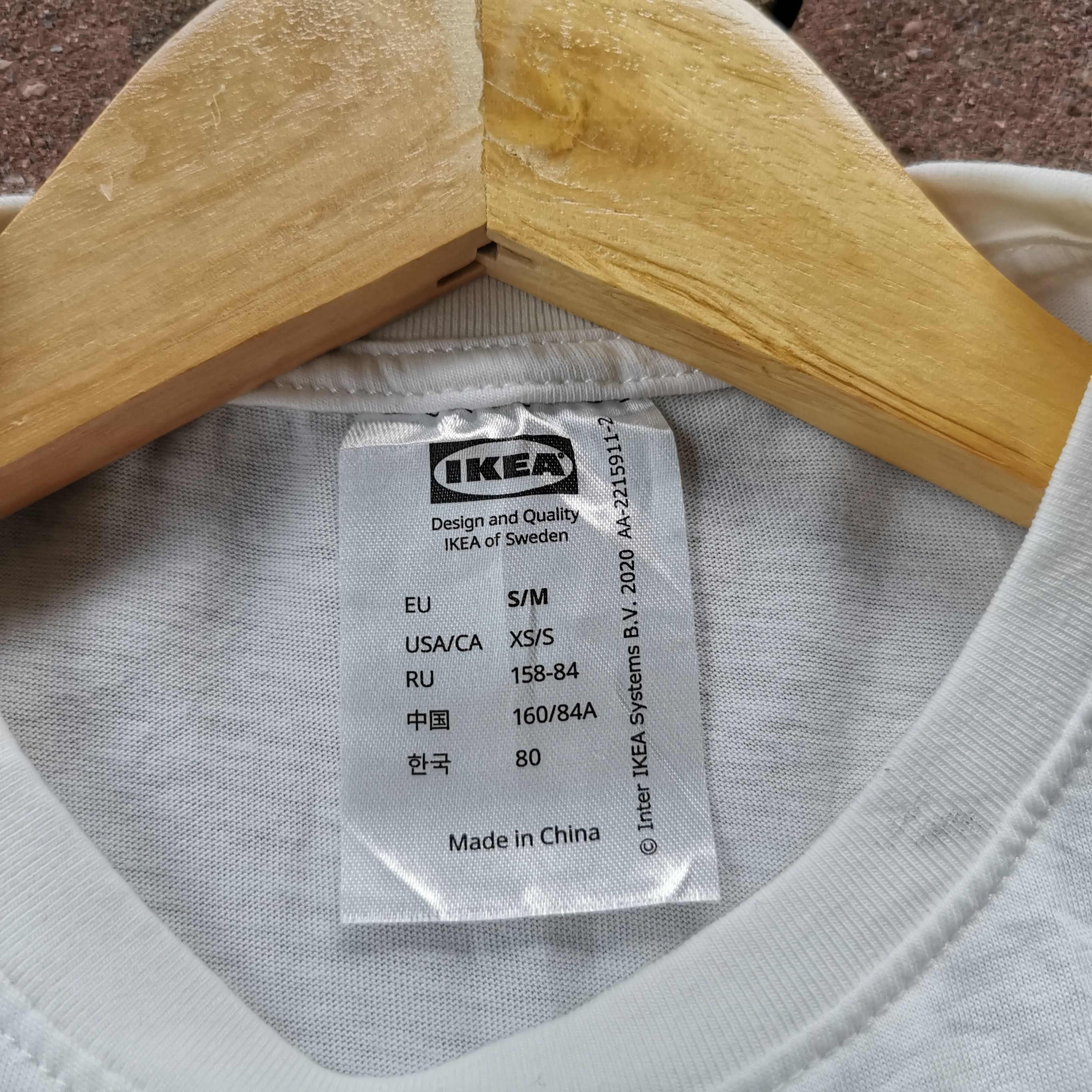 Designer × Ikea Ikea of Sweden Bar Code Tshirt Size US M / EU 48-50 / 2 - 6 Thumbnail