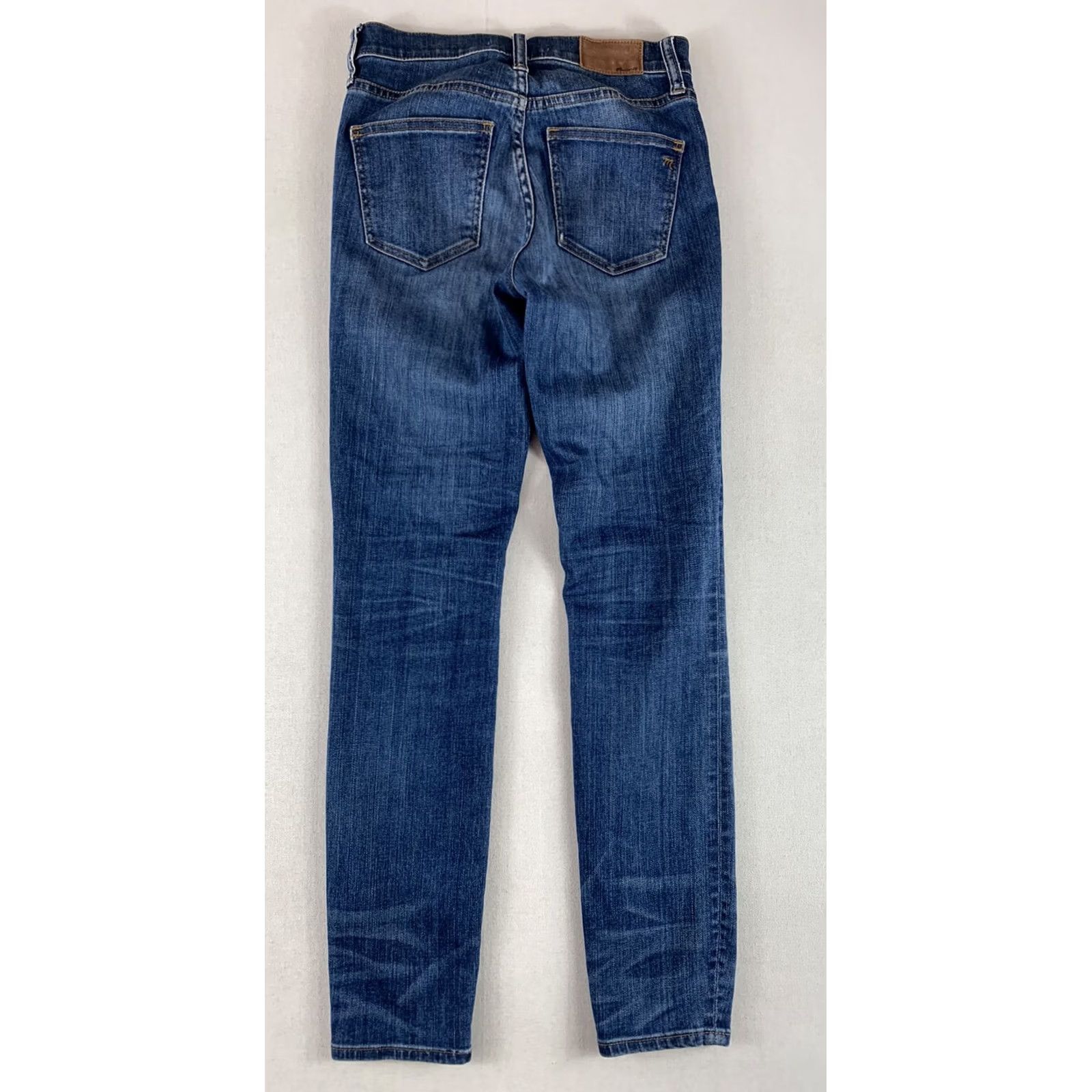 Madewell MADEWELL JEANSWOMENSSIZE24BLUEHIGHRISERSKINNY (FLAT LAY IS 25X28) Size 42" / US 20 - 2 Thumbnail