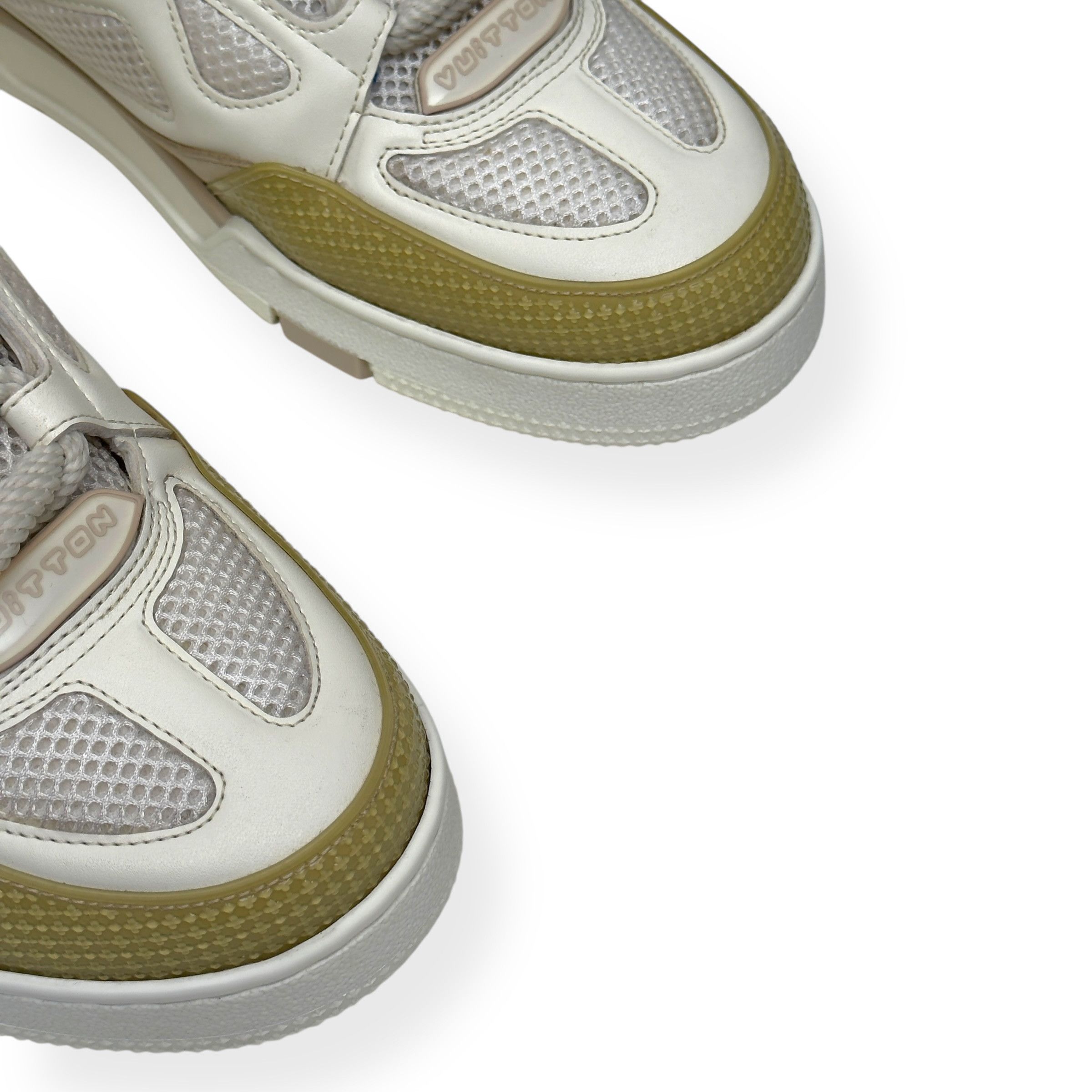 Louis Vuitton LOUIS VUITTON LV SKATE SNEAKER LUXURY BEIGE UK8.5 Size US 9.5 / EU 42-43 - 6 Thumbnail